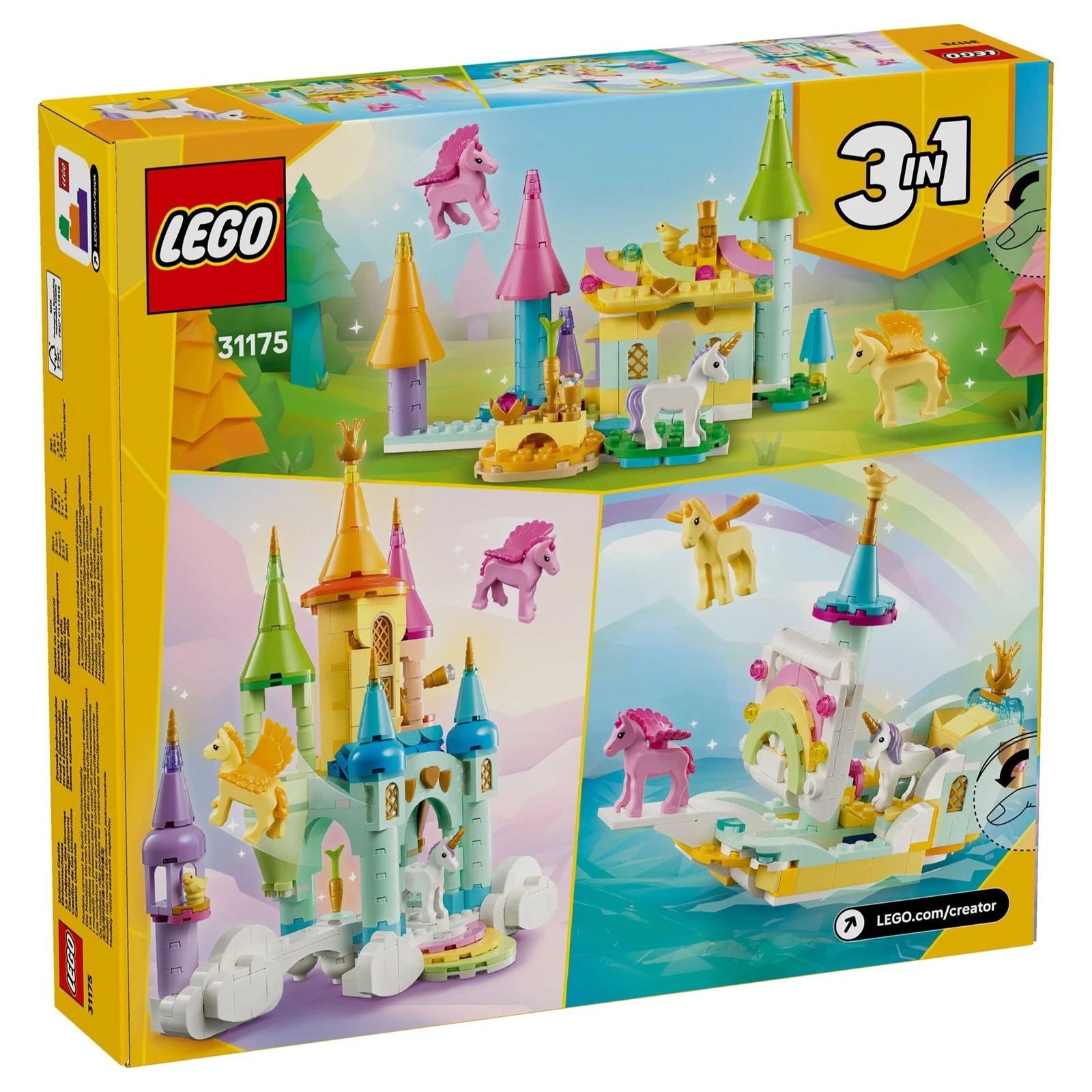 LEGO Creator Unicorn Castle 31175