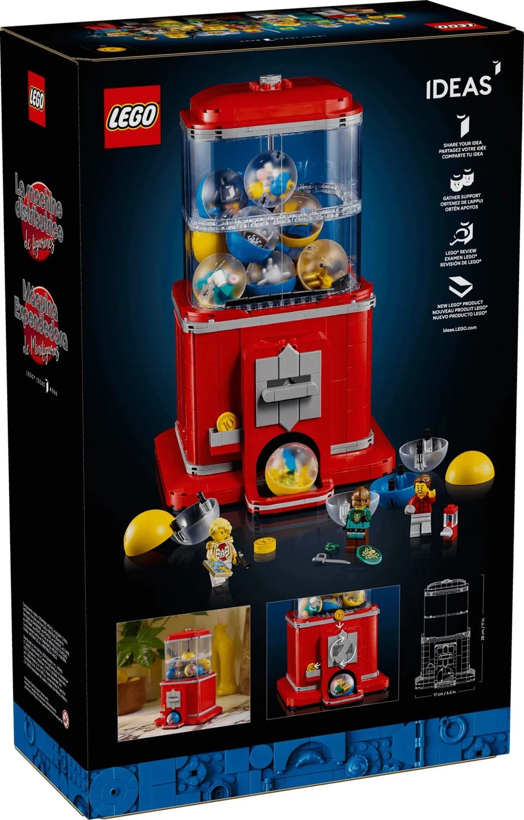 LEGO Ideas Minifigure Vending Machine 21358