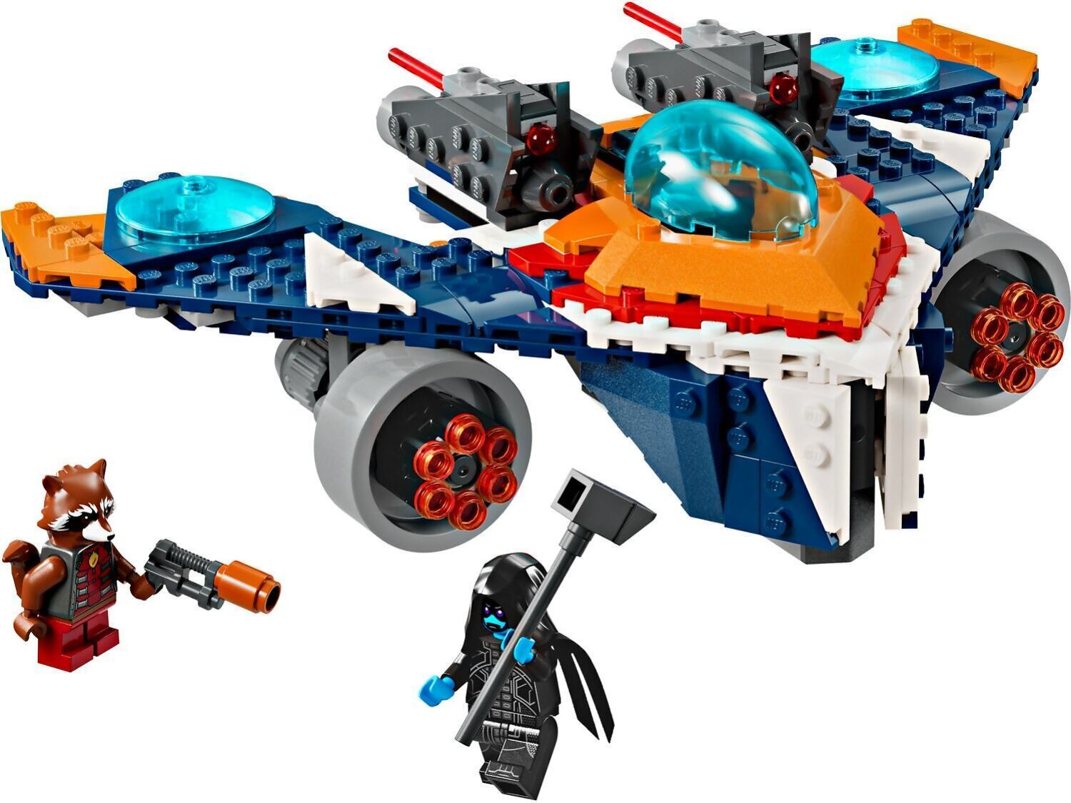 LEGO Marvel Rocket's Warbird vs. Ronan 76278