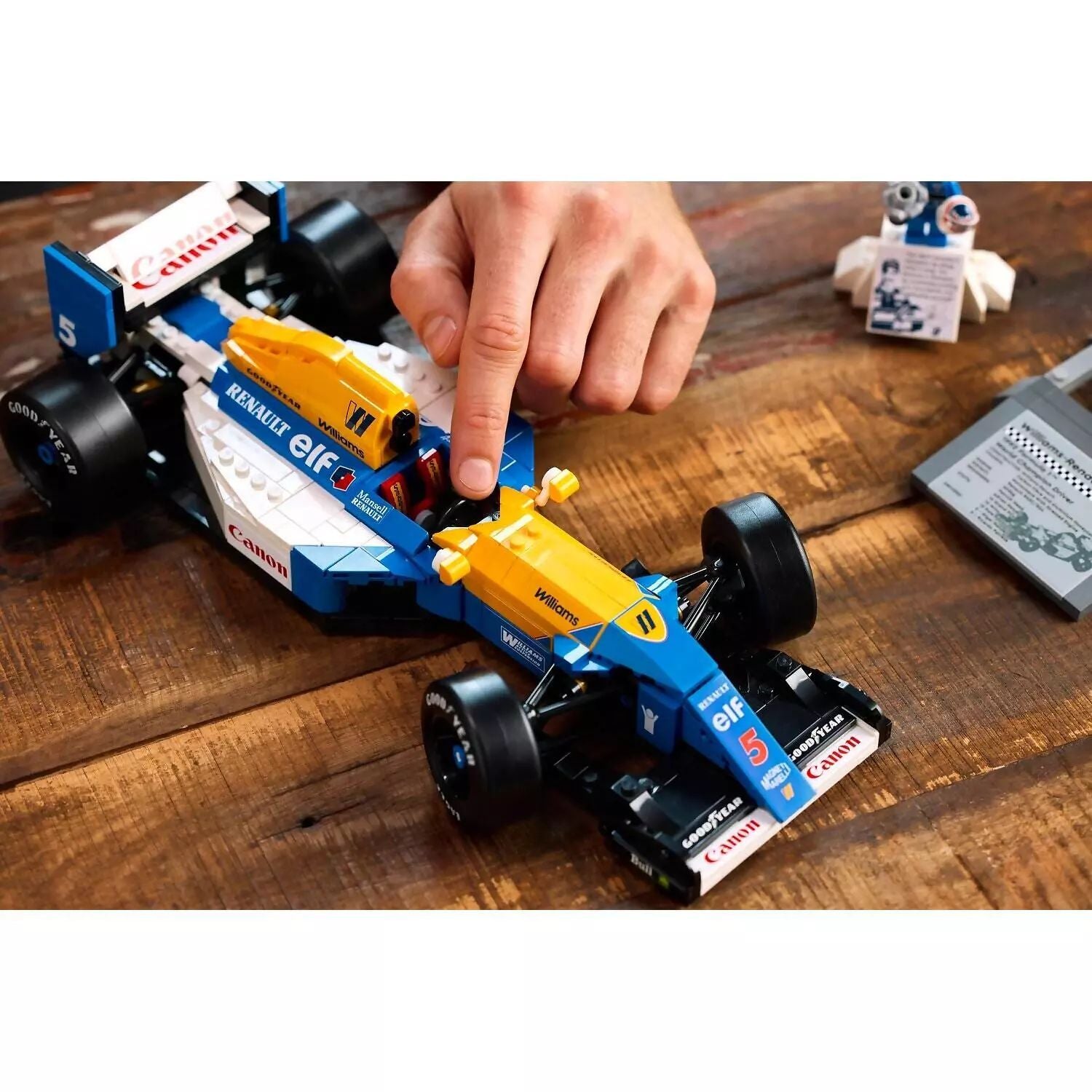 LEGO Icons Williams Racing FW14B & Nigel Mansell 10353