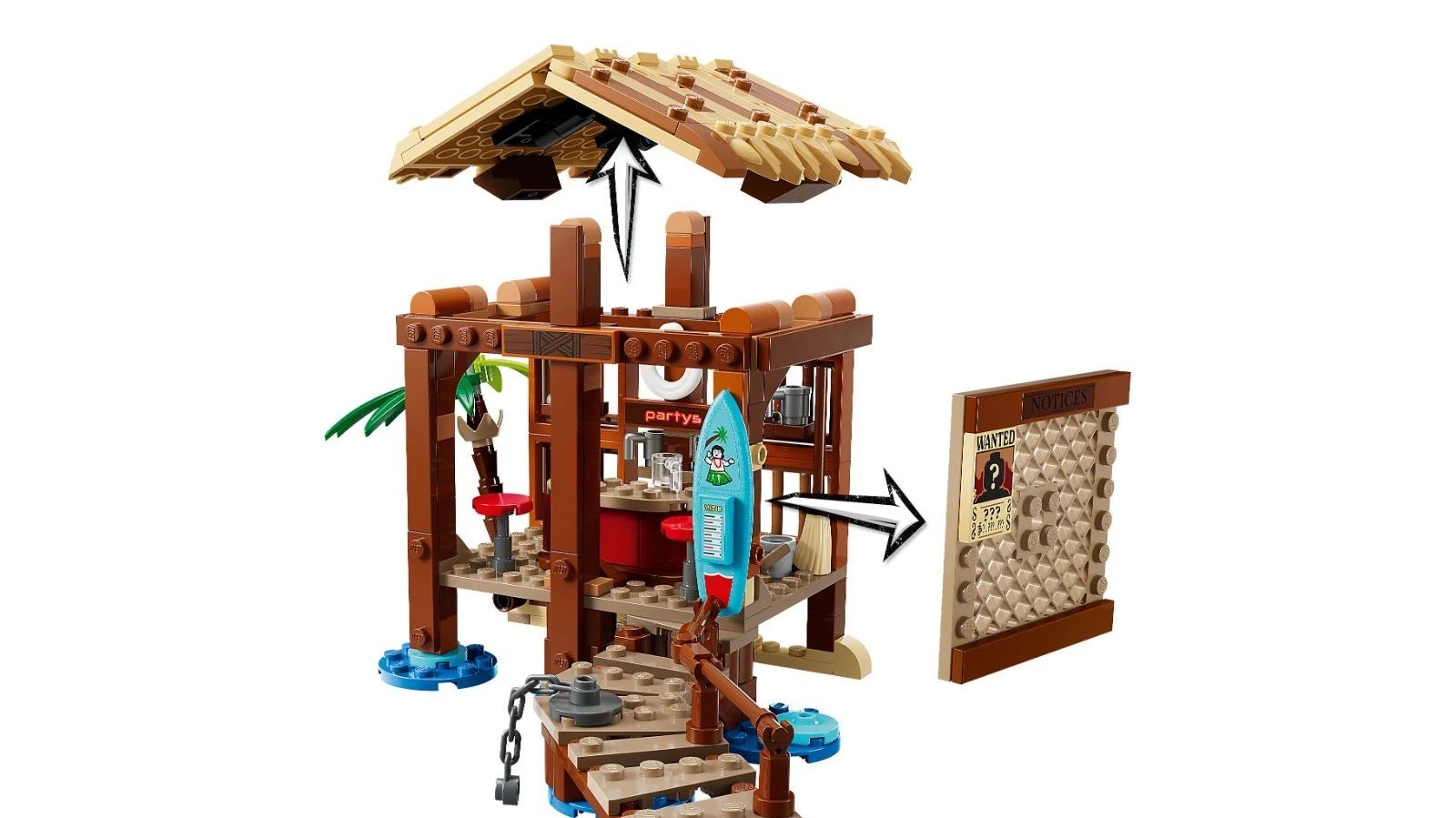 LEGO One Piece Windmill Village Hut 75636