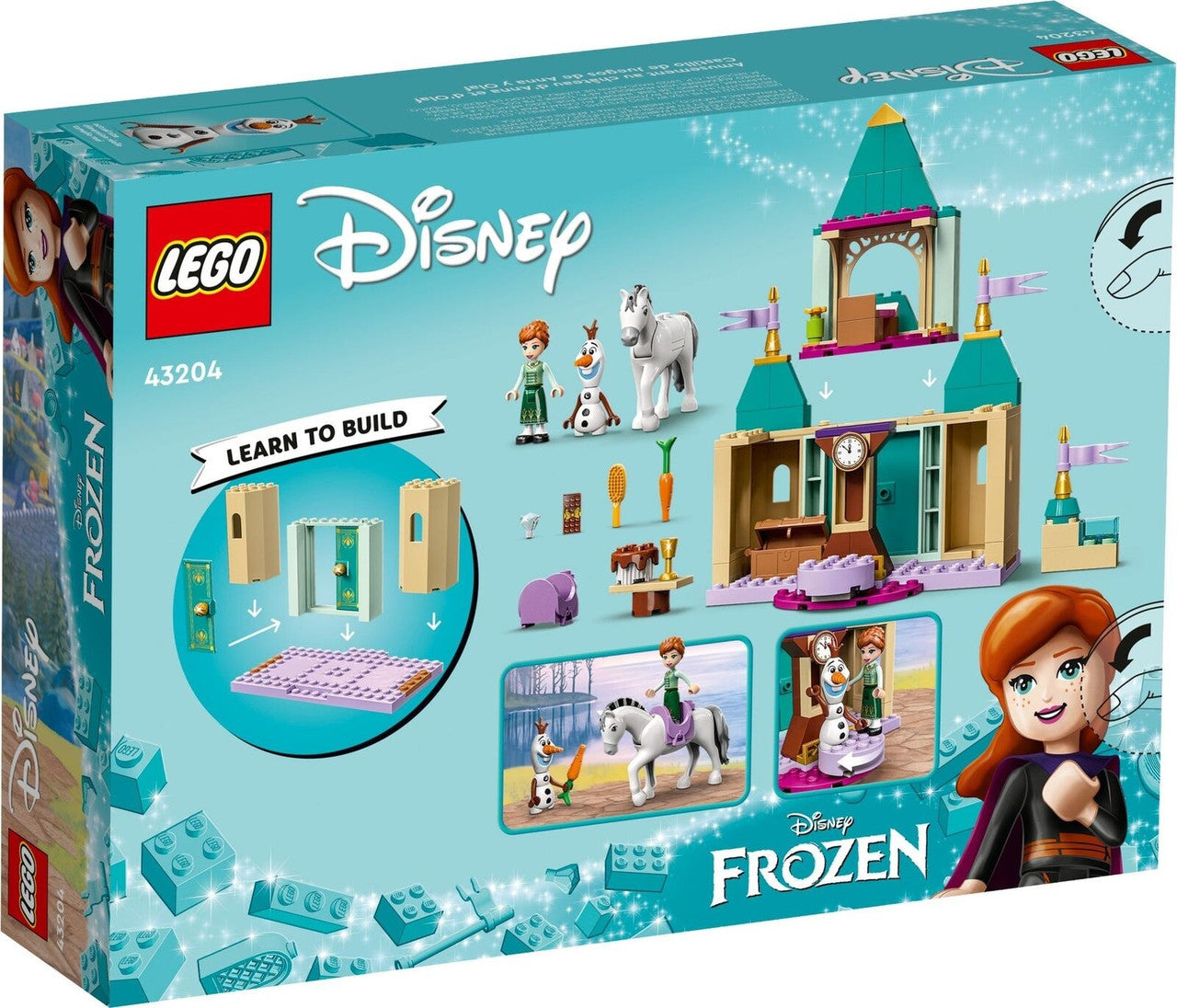LEGO Disney Frozen Anna and Olaf's Castle Fun 43204