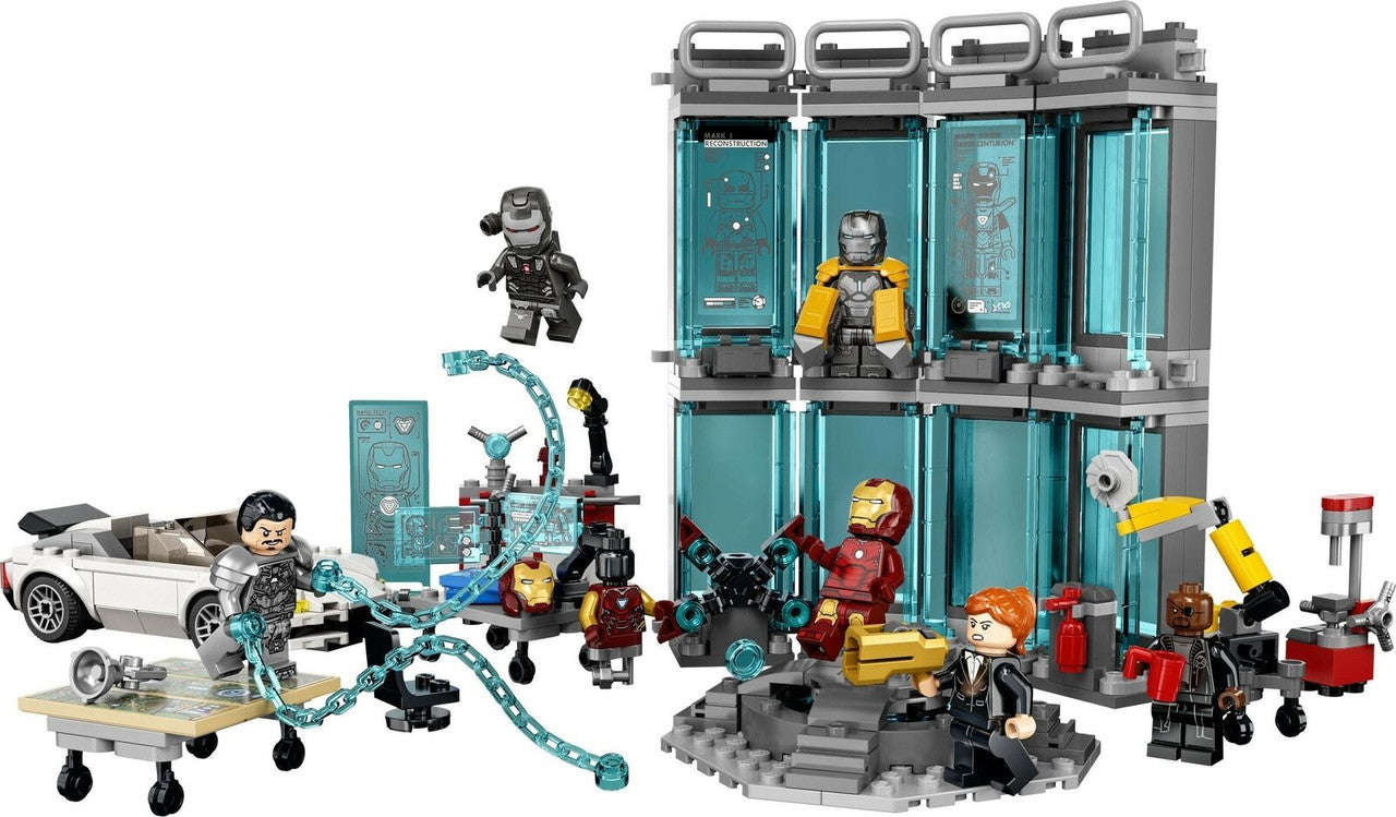 LEGO Marvel Iron Man Armoury 76216