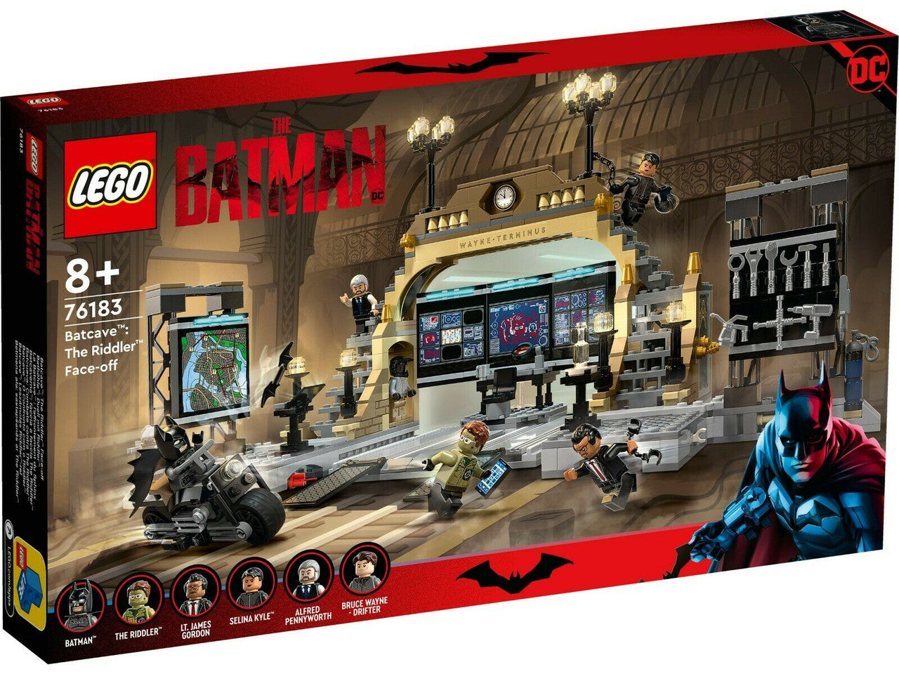 LEGO DC Super Heroes Batcave: The Riddler Face-off 76183