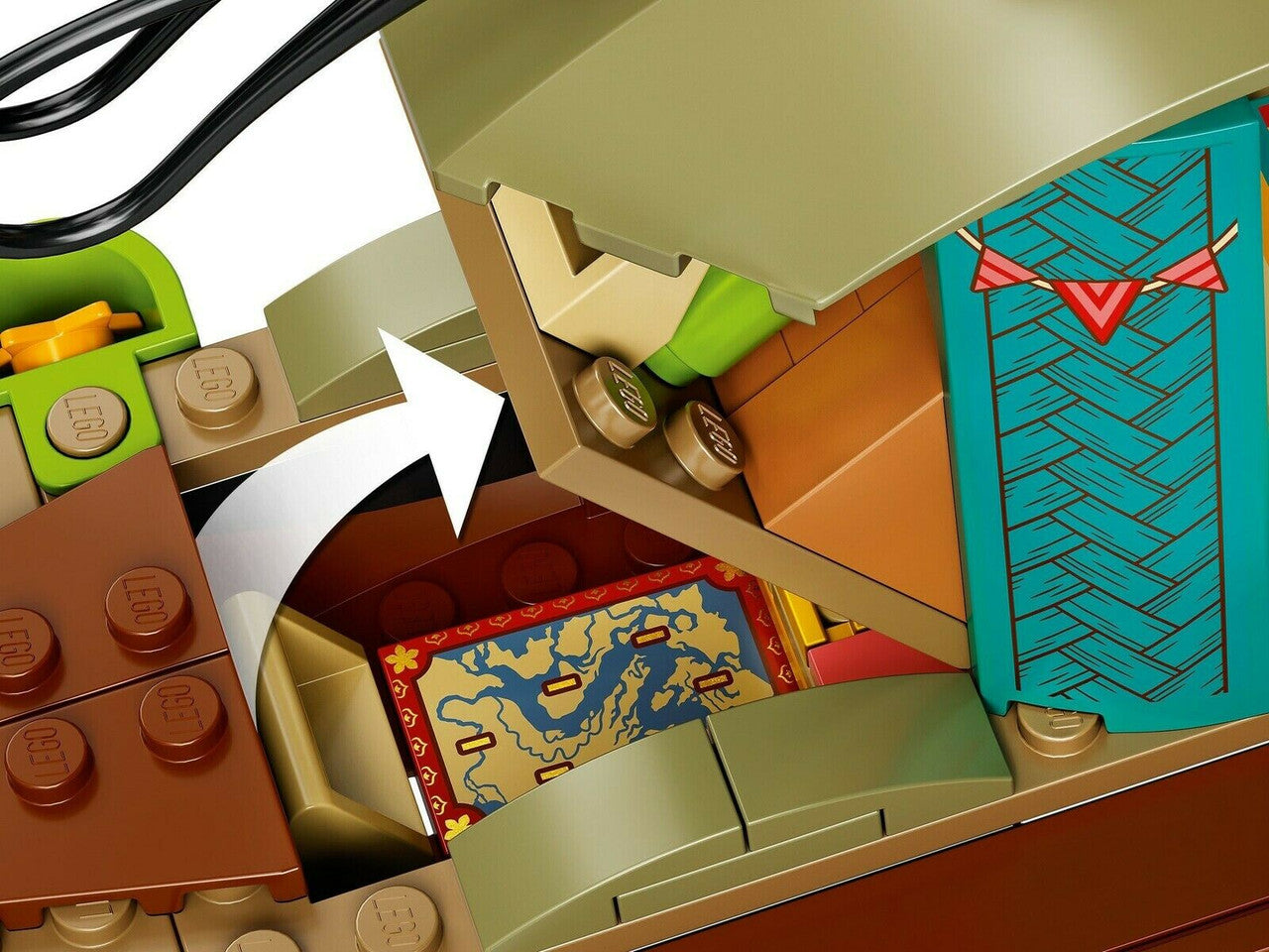 LEGO Disney Boun's Boat 43185