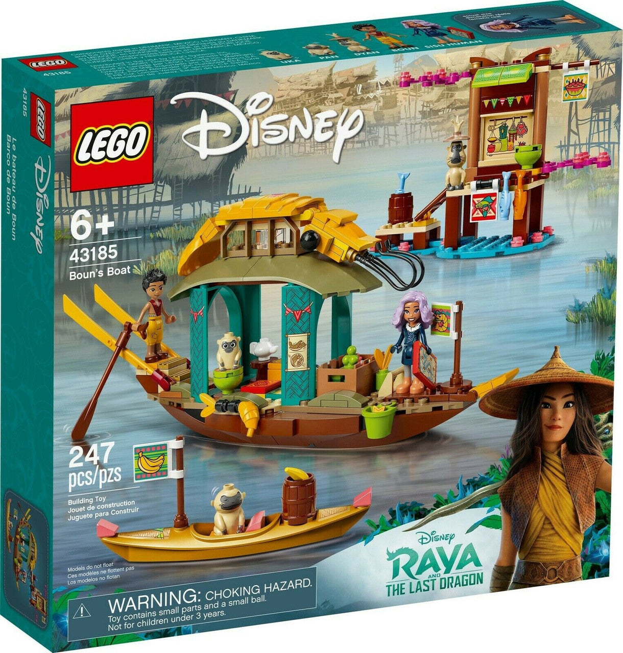 LEGO Disney Boun's Boat 43185