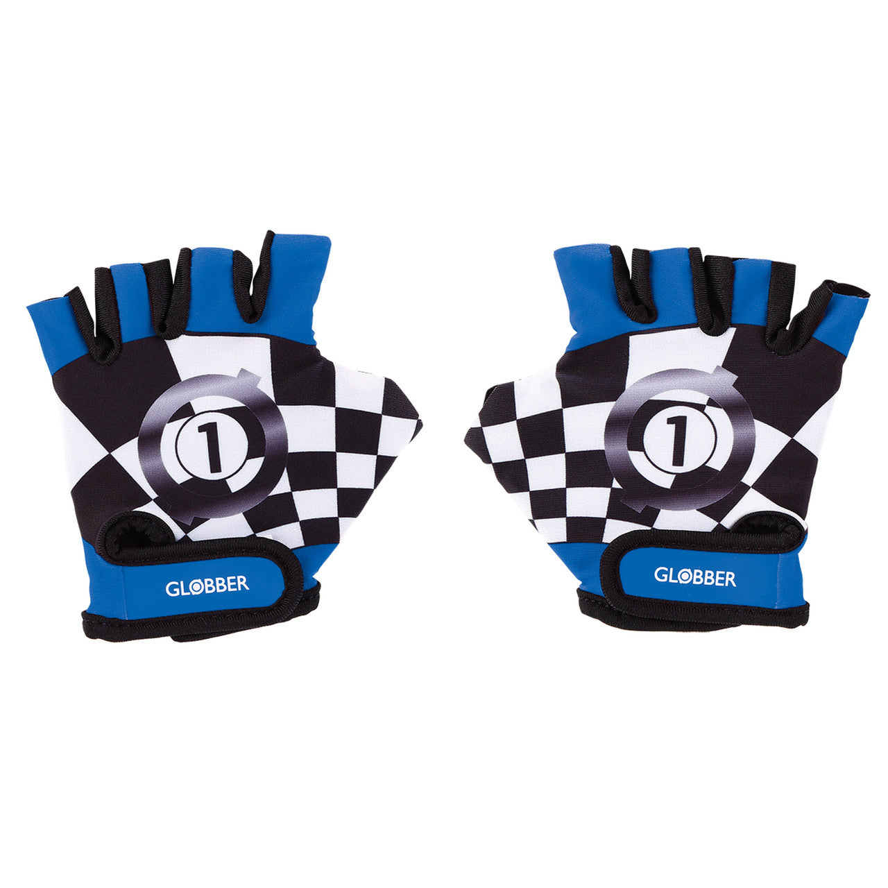 Globber Toddler Gloves - Racing Blue