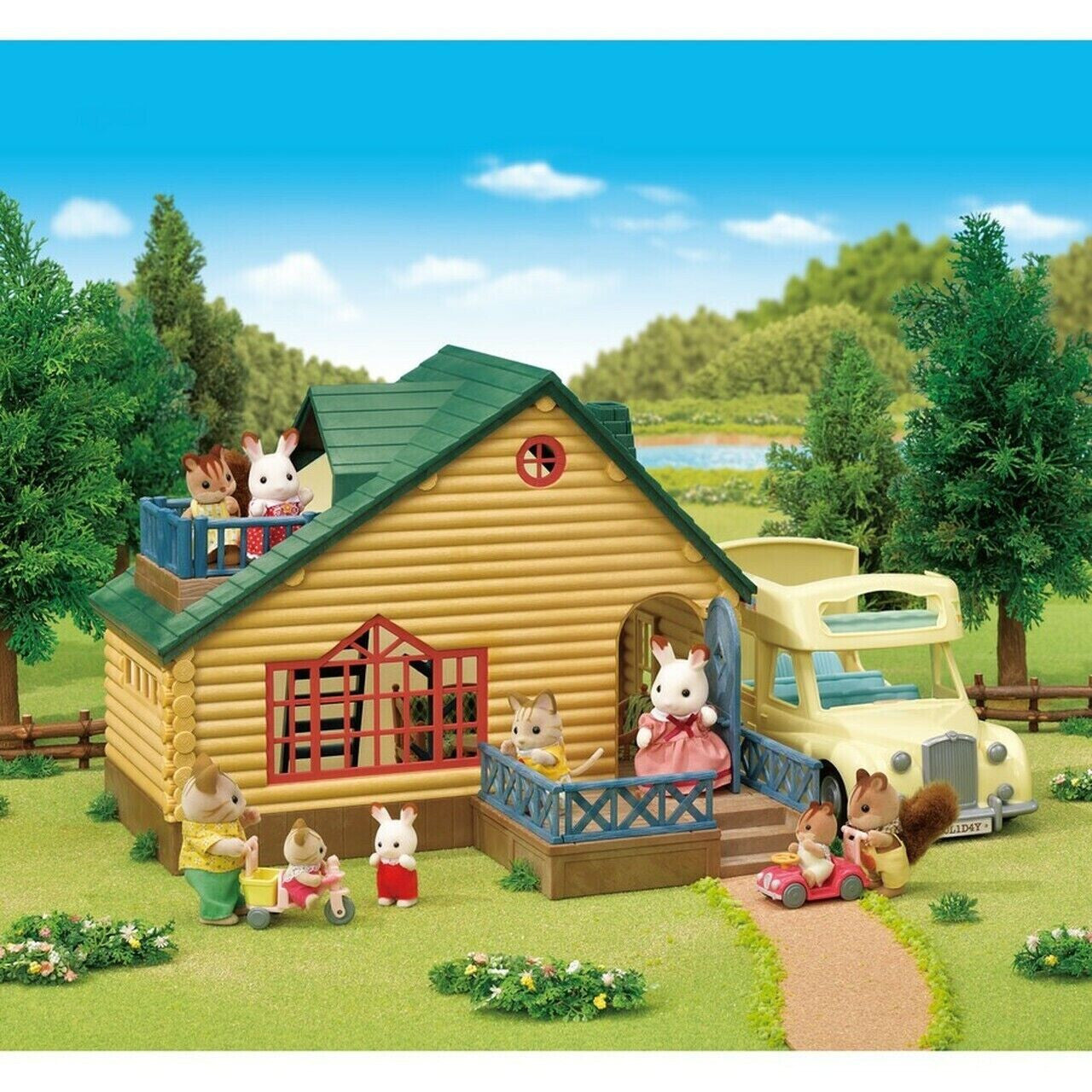 Sylvanian Families - Log Cabin Gift Set 5610