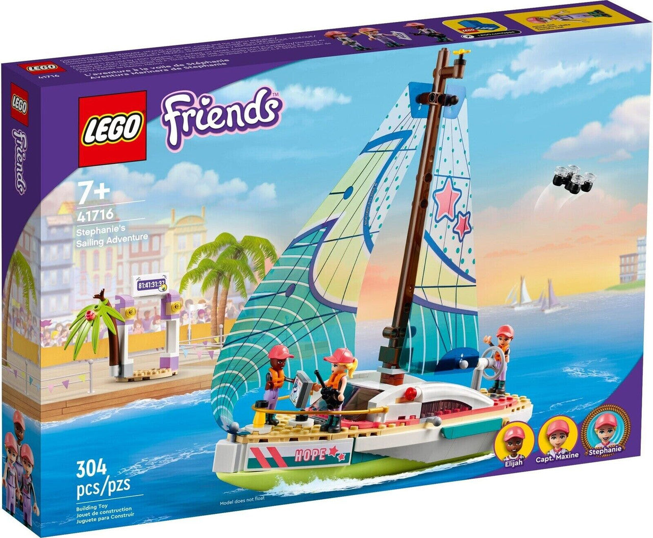 LEGO Friends Stephanie's Sailing Adventure 41716