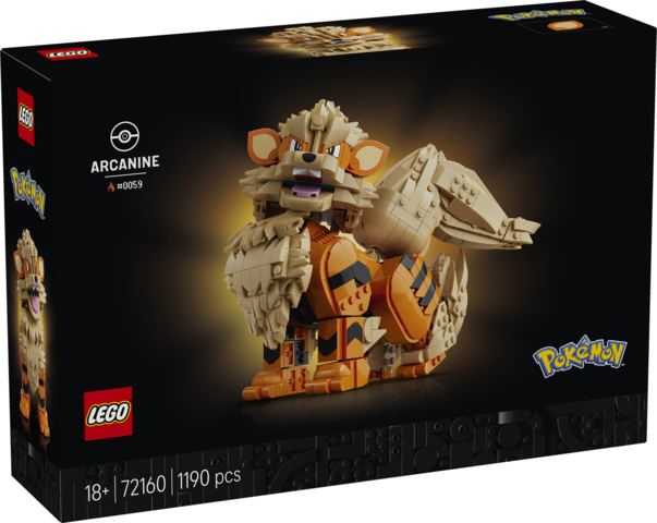 LEGO Pokemon Arcanine 72160