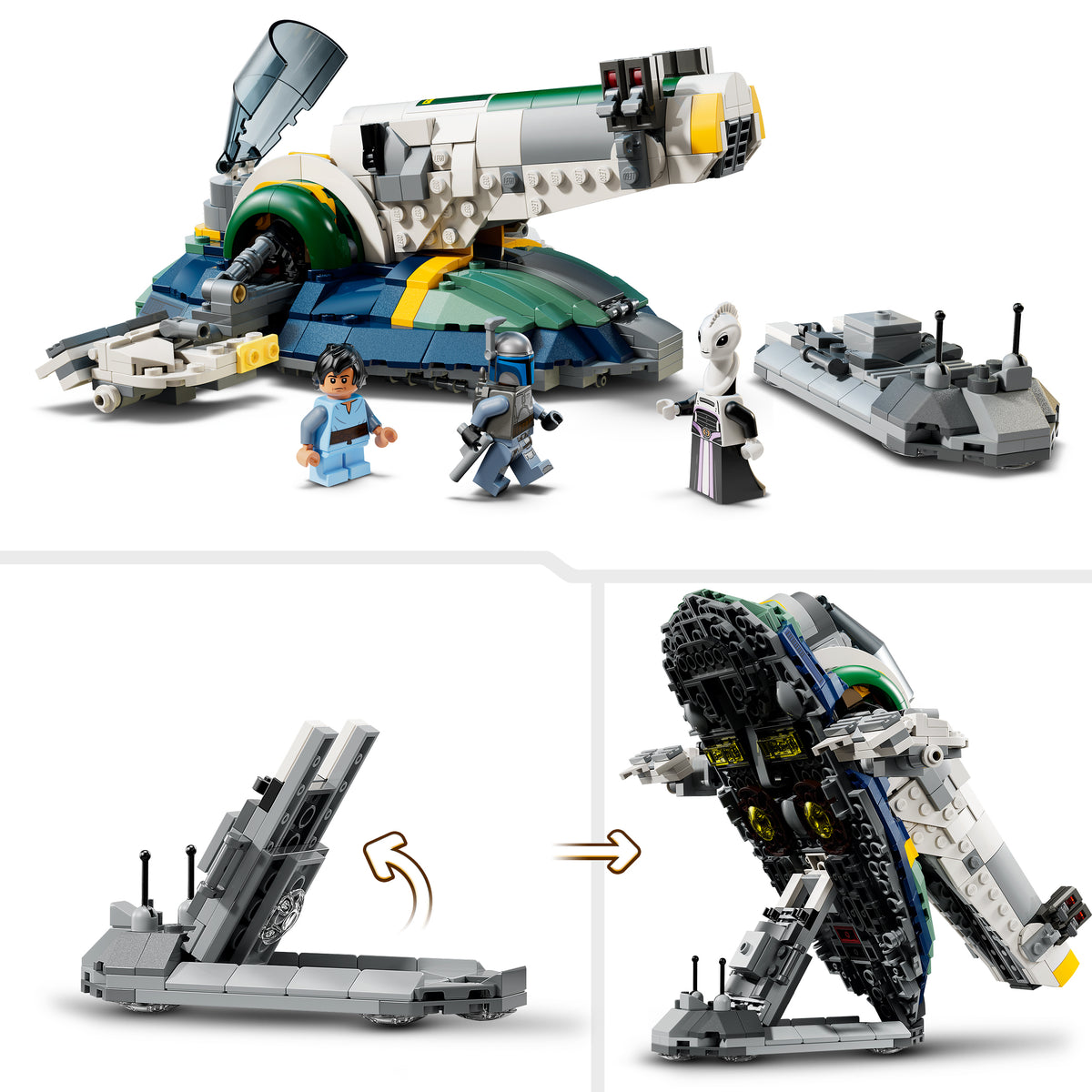 LEGO Star Wars Jango Fett's Starship 75433