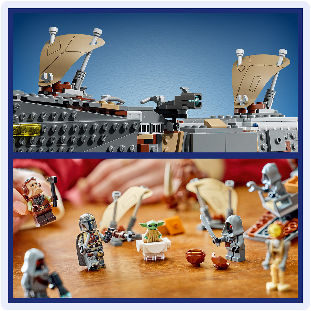 LEGO Star Wars Offworld Sandcrawler and Mudhorn 75453