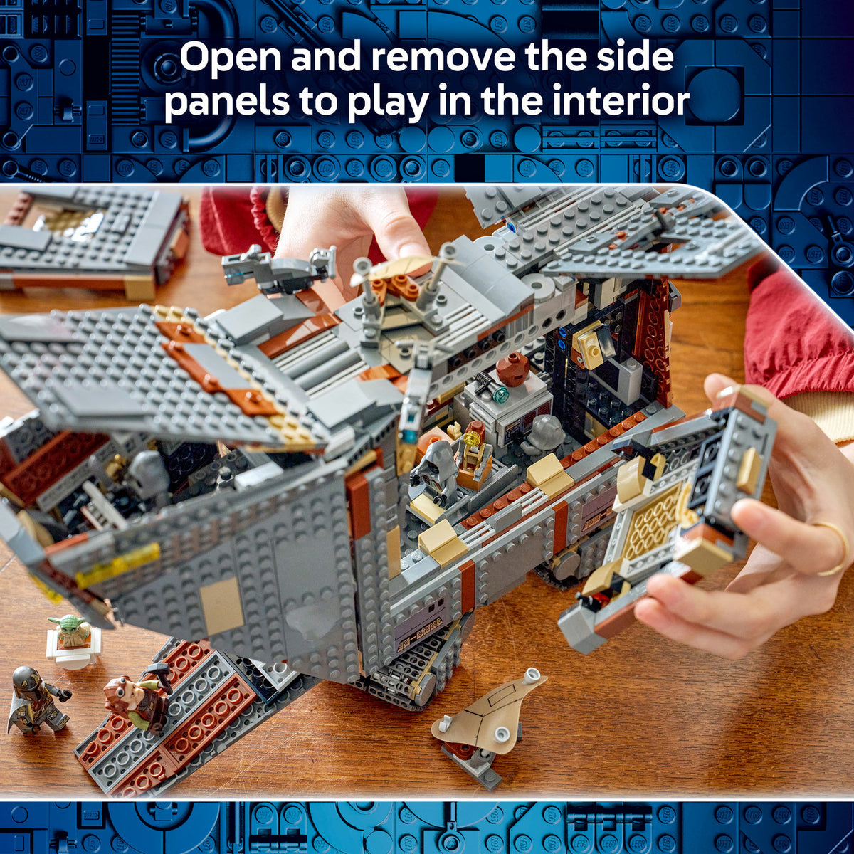 LEGO Star Wars Offworld Sandcrawler and Mudhorn 75453