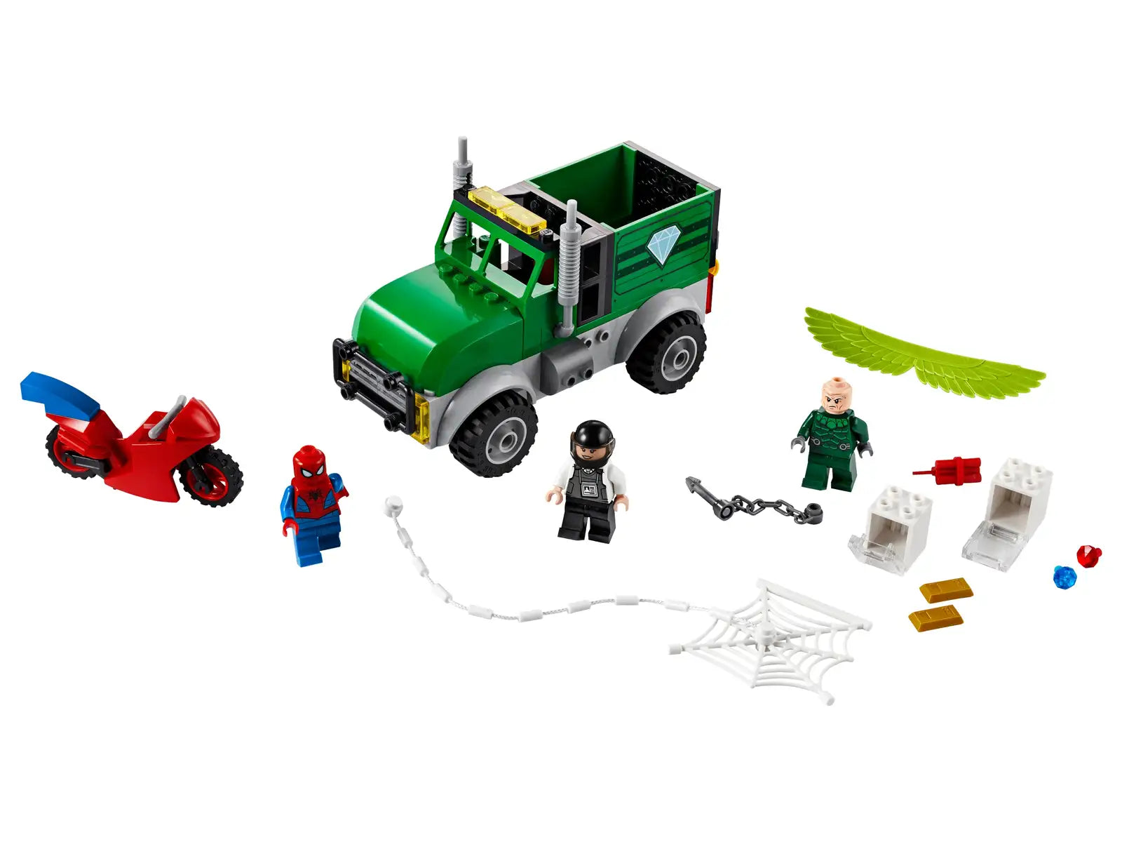 LEGO Marvel Super Heroes Vulture's Trucker Robbery 76147