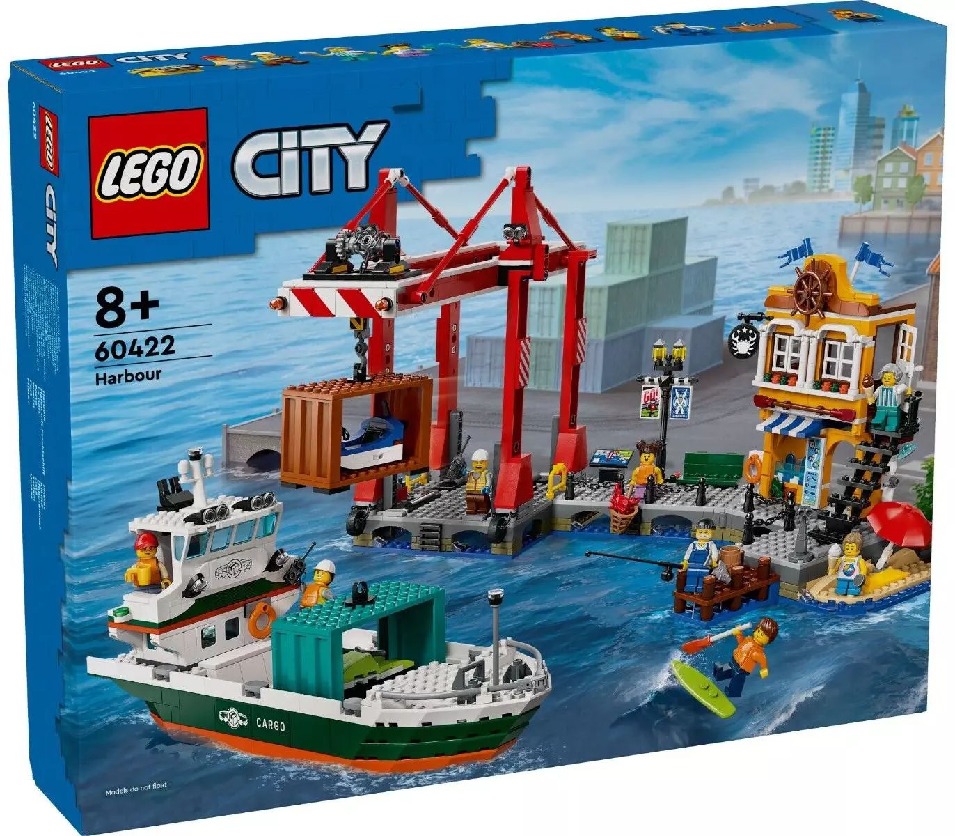 LEGO City Seaside Harbor with Cargo Ship 60422