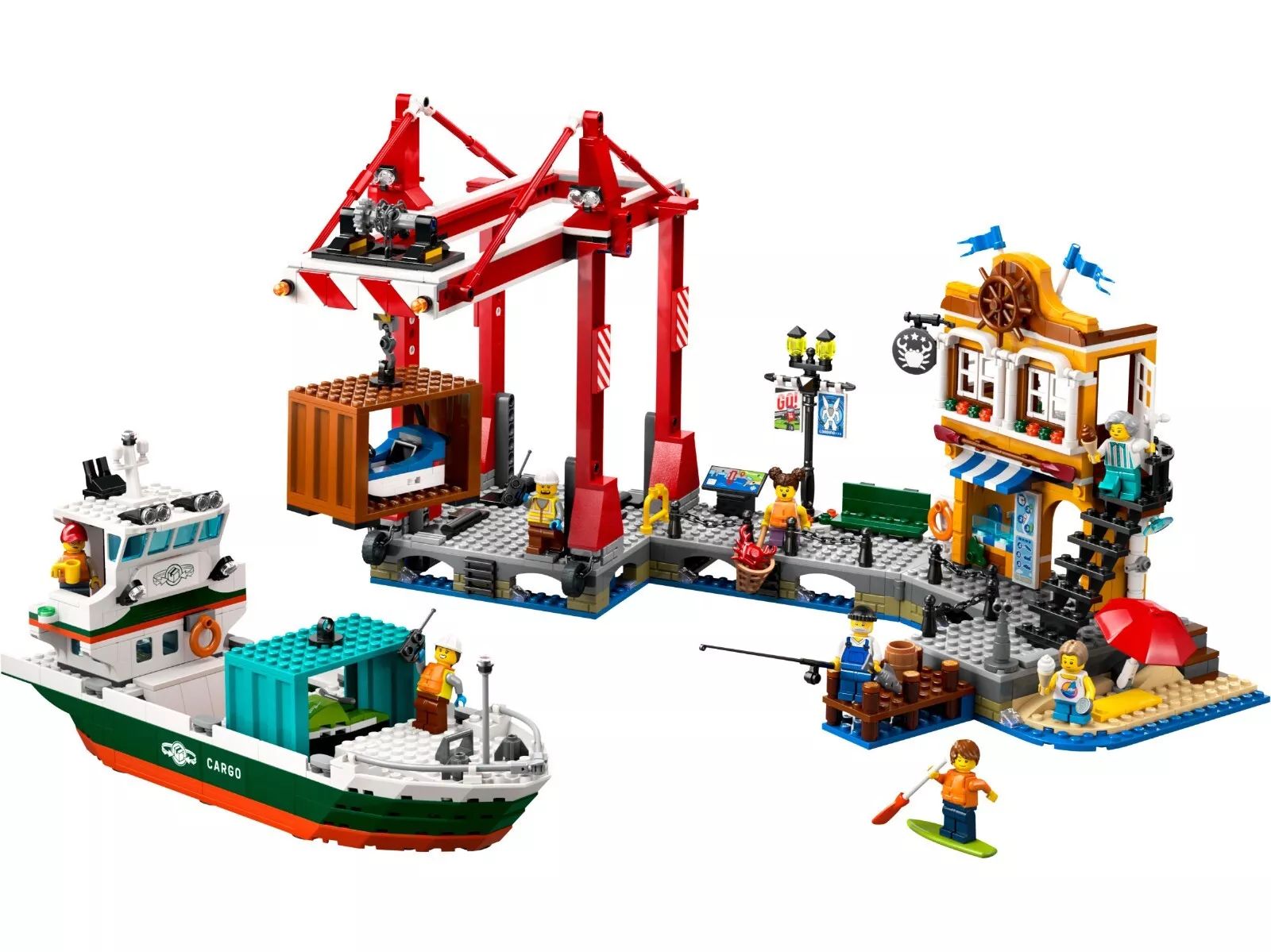 LEGO City Seaside Harbor with Cargo Ship 60422