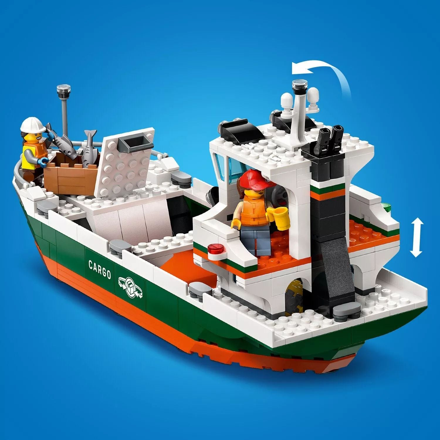 LEGO City Seaside Harbor with Cargo Ship 60422