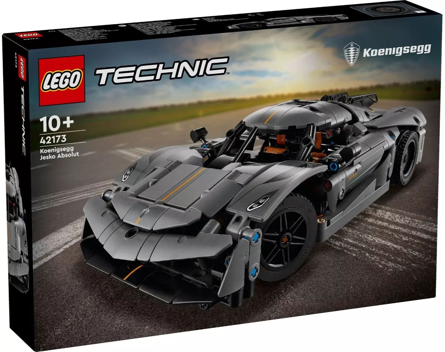 LEGO Technic Koenigsegg Jesko Absolut Grey Hypercar 42173