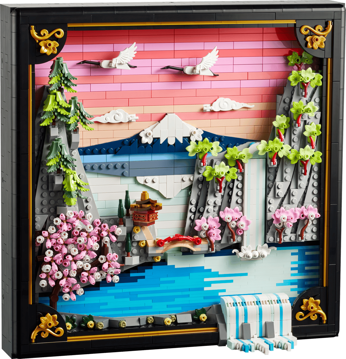 Japanese Cherry Blossom Landscape