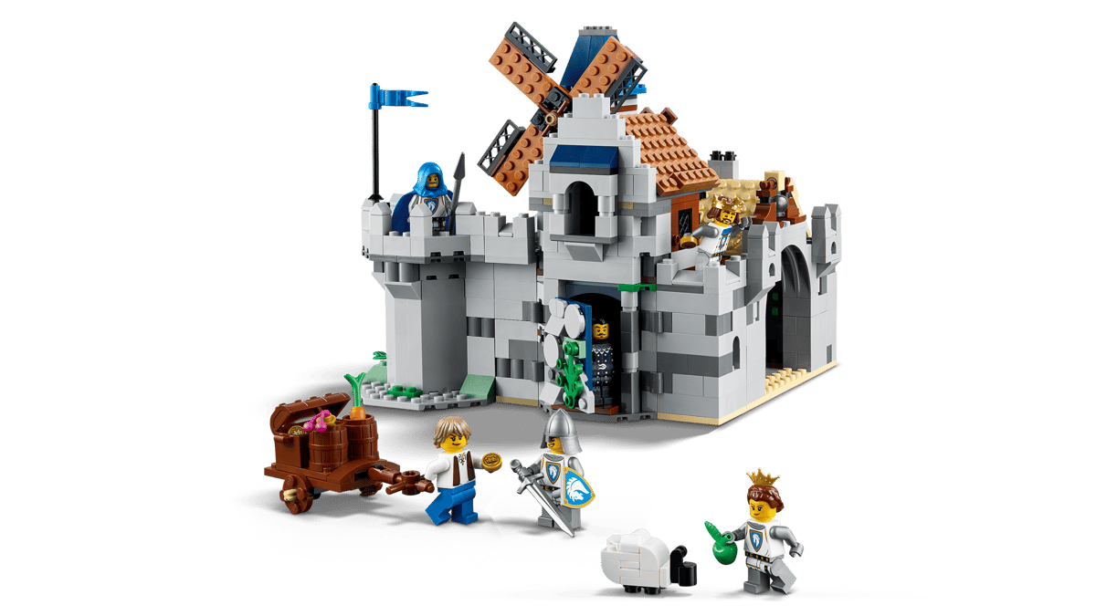 Medieval Horse Knight Castle
