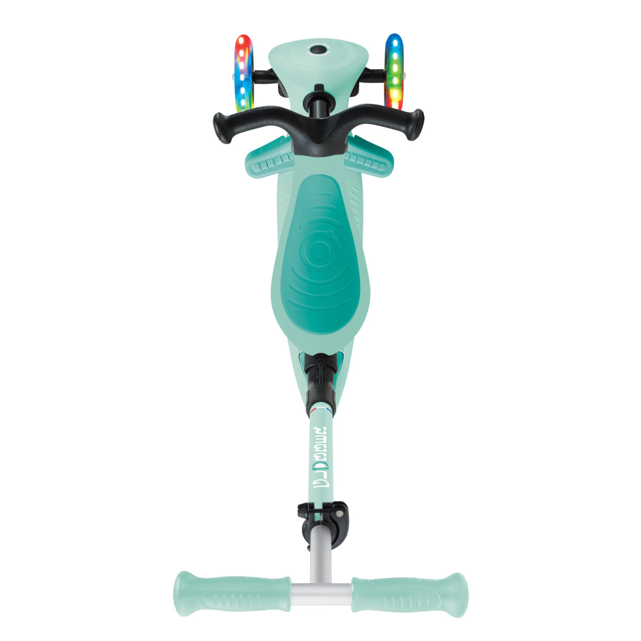 Globber Go Up Active Lights Convertible Scooter - Mint