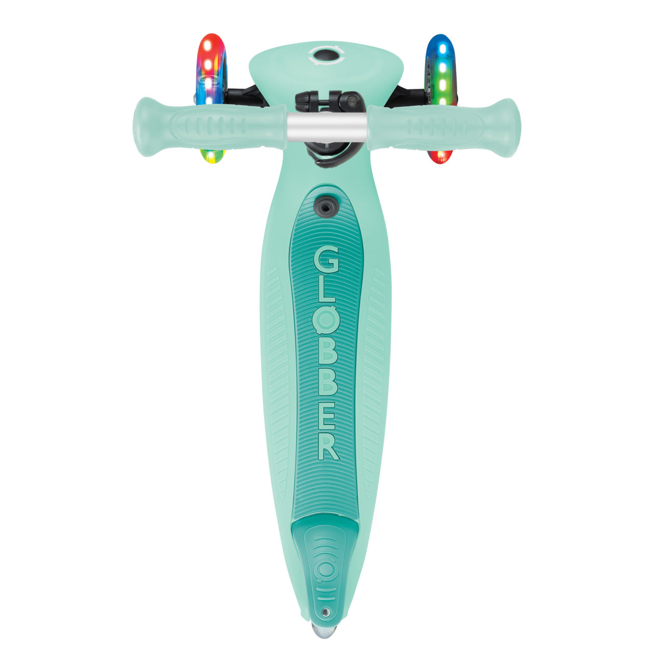 Globber Go Up Active Lights Convertible Scooter - Mint