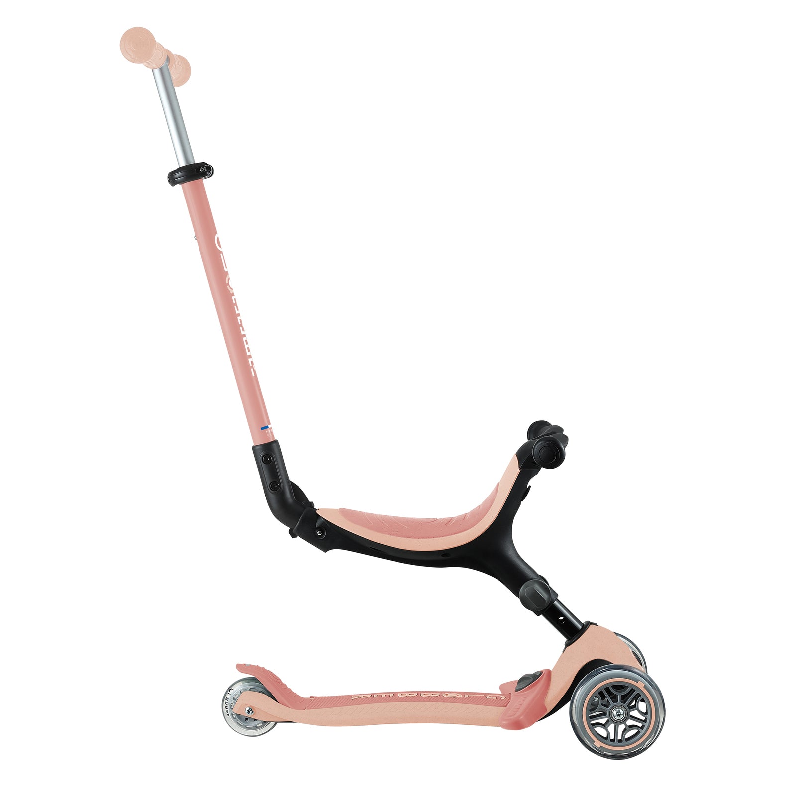 Globber Go Up Active Ecologic Convertible Scooter - Peach