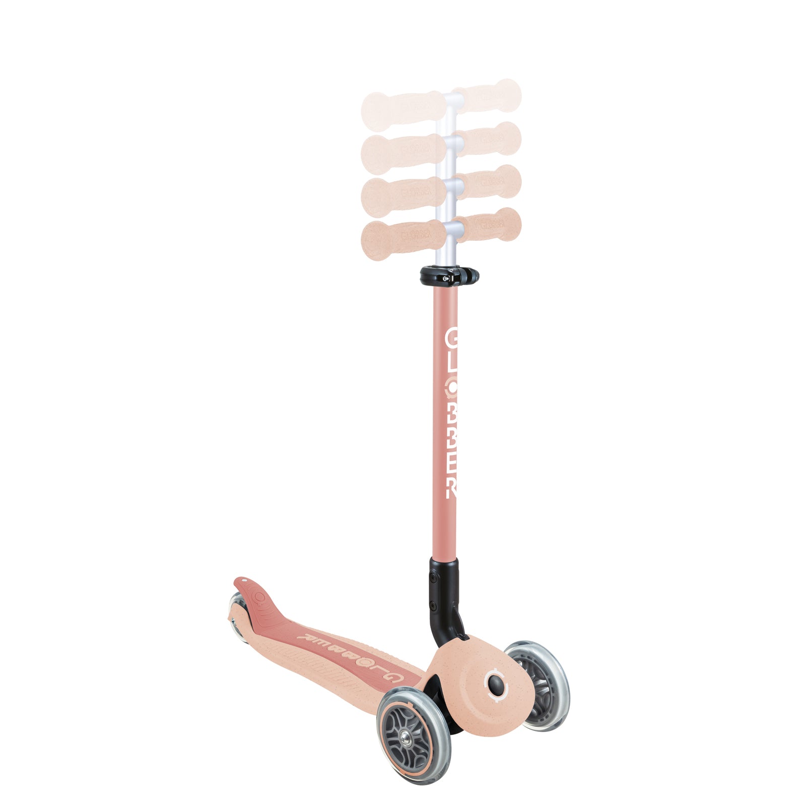 Globber Go Up Active Ecologic Convertible Scooter - Peach