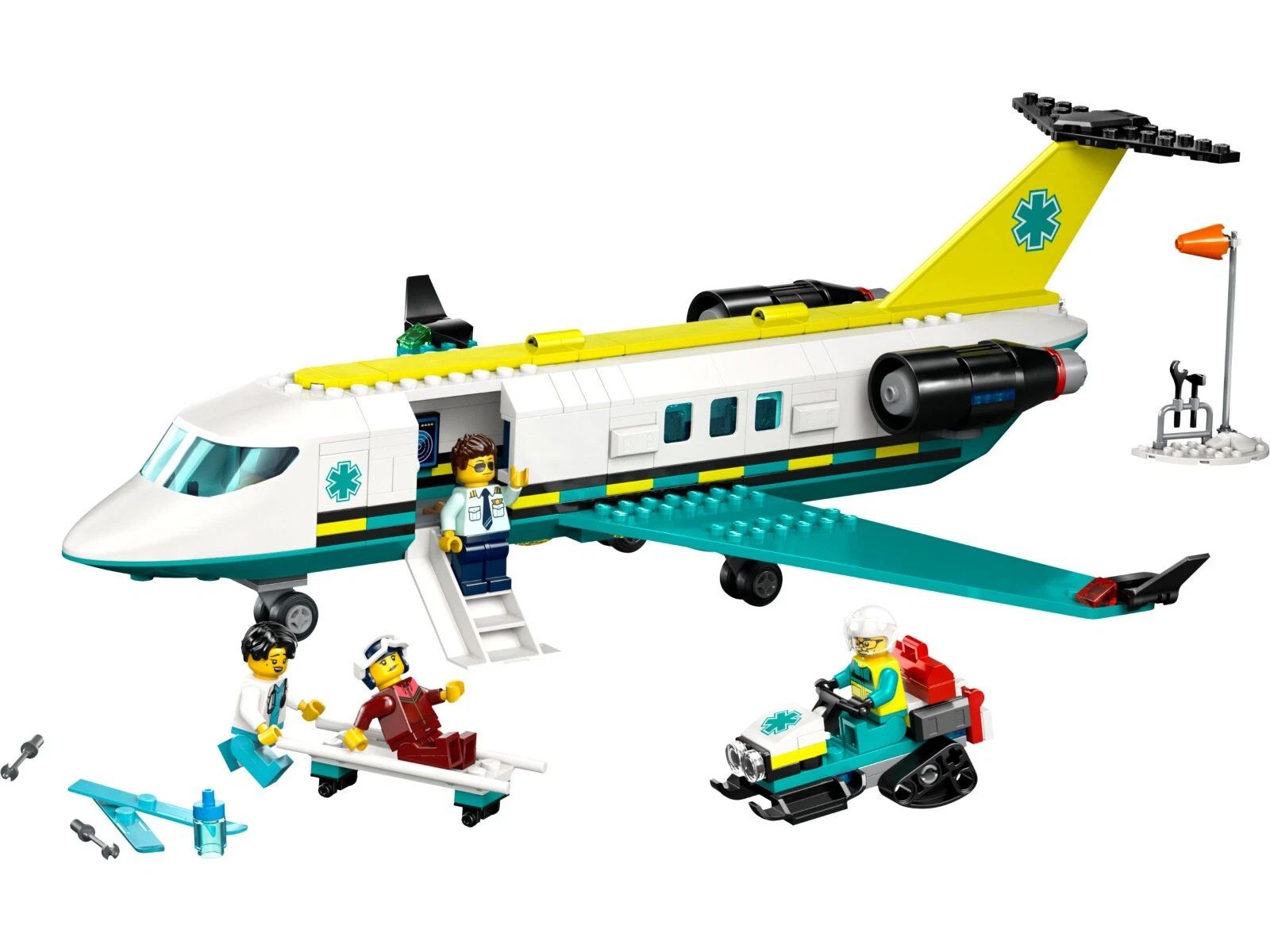 LEGO City Emergency Air Ambulance Airplane 60465