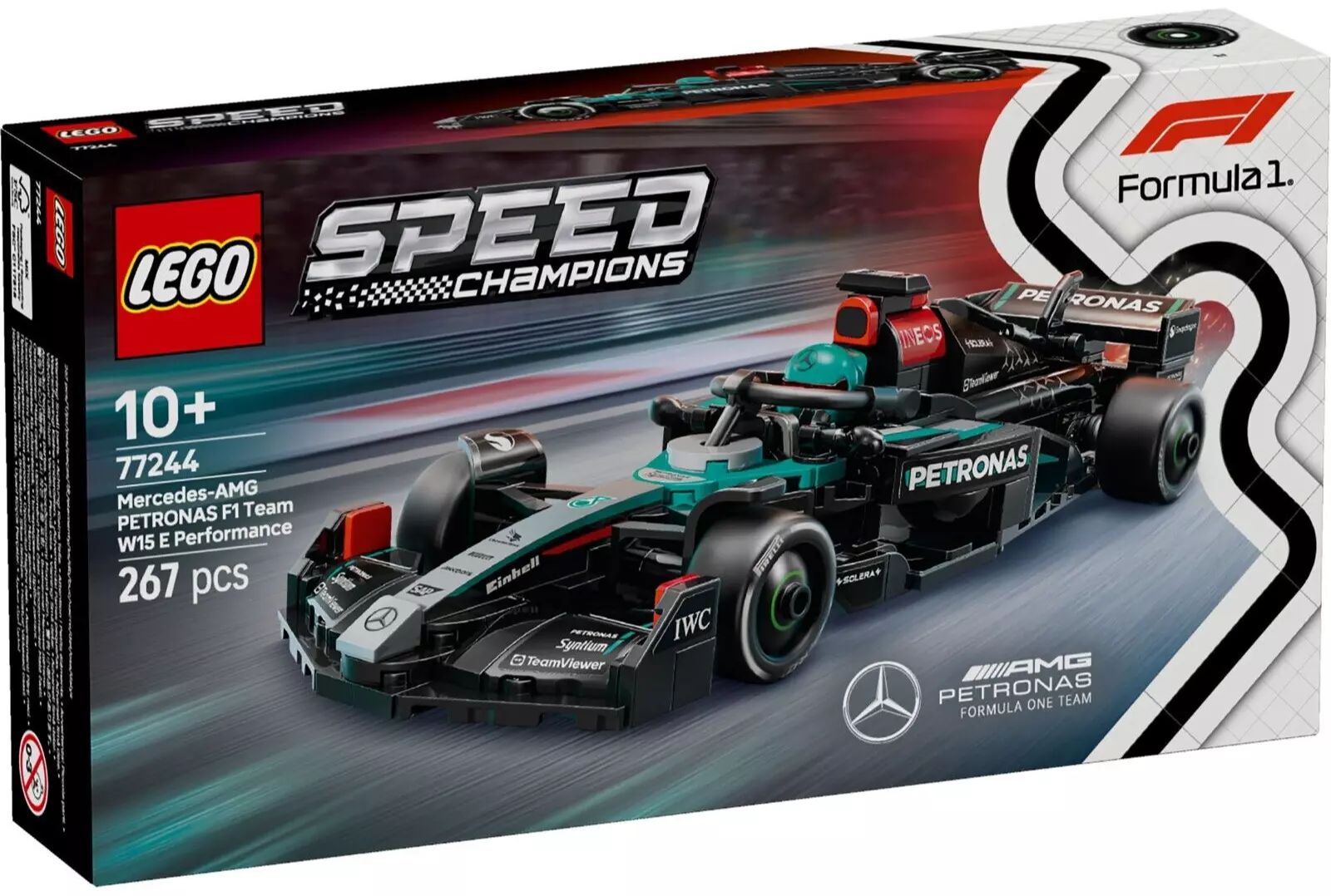 LEGO Speed Champions Mercedes-AMG F1 W15 Race Car 77244