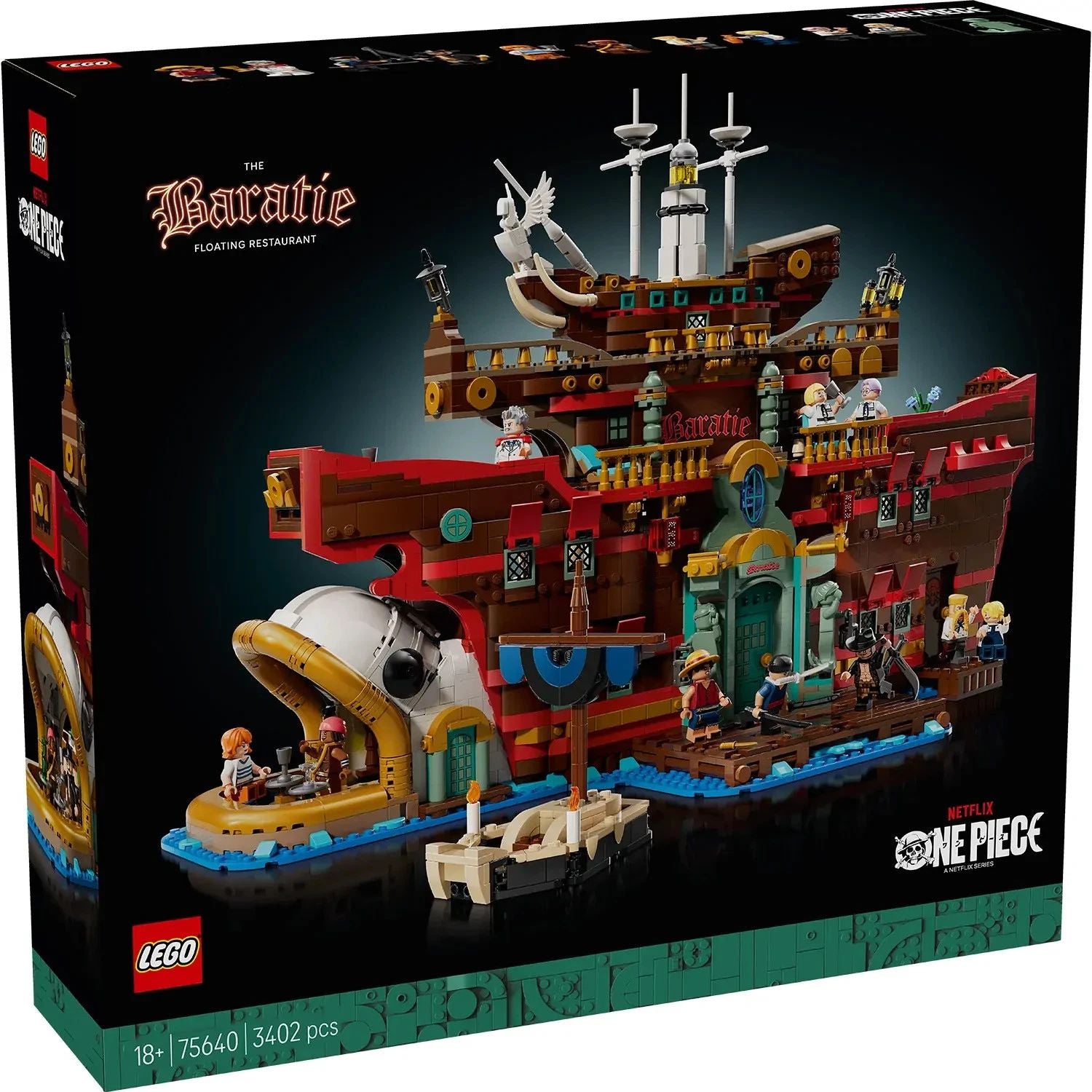 LEGO One Piece The Baratie Floating Restaurant 75640