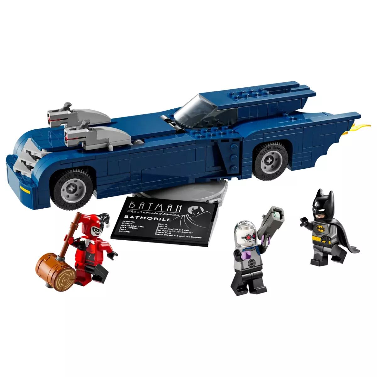 LEGO DC Super Heroes Batman with the Batmobile vs. Harley Quinn and Mr. Freeze 76274