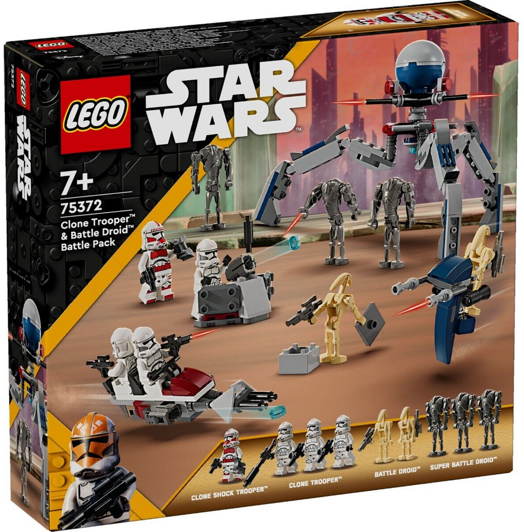 LEGO Star Wars Clone Trooper Battle Droid Battle Pack 75372