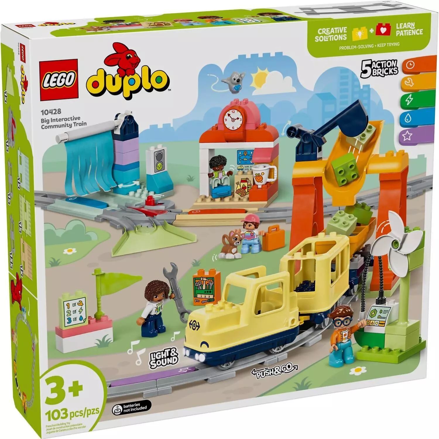 LEGO DUPLO Big Interactive Community Train 10428