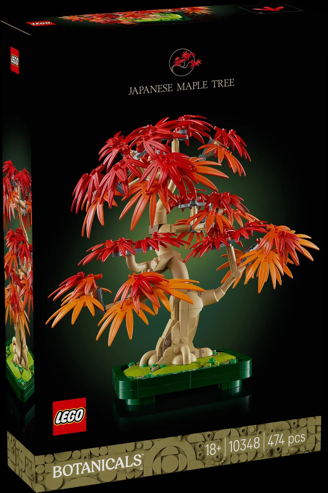 LEGO Botanicals Japanese Red Maple Bonsai Tree 10348