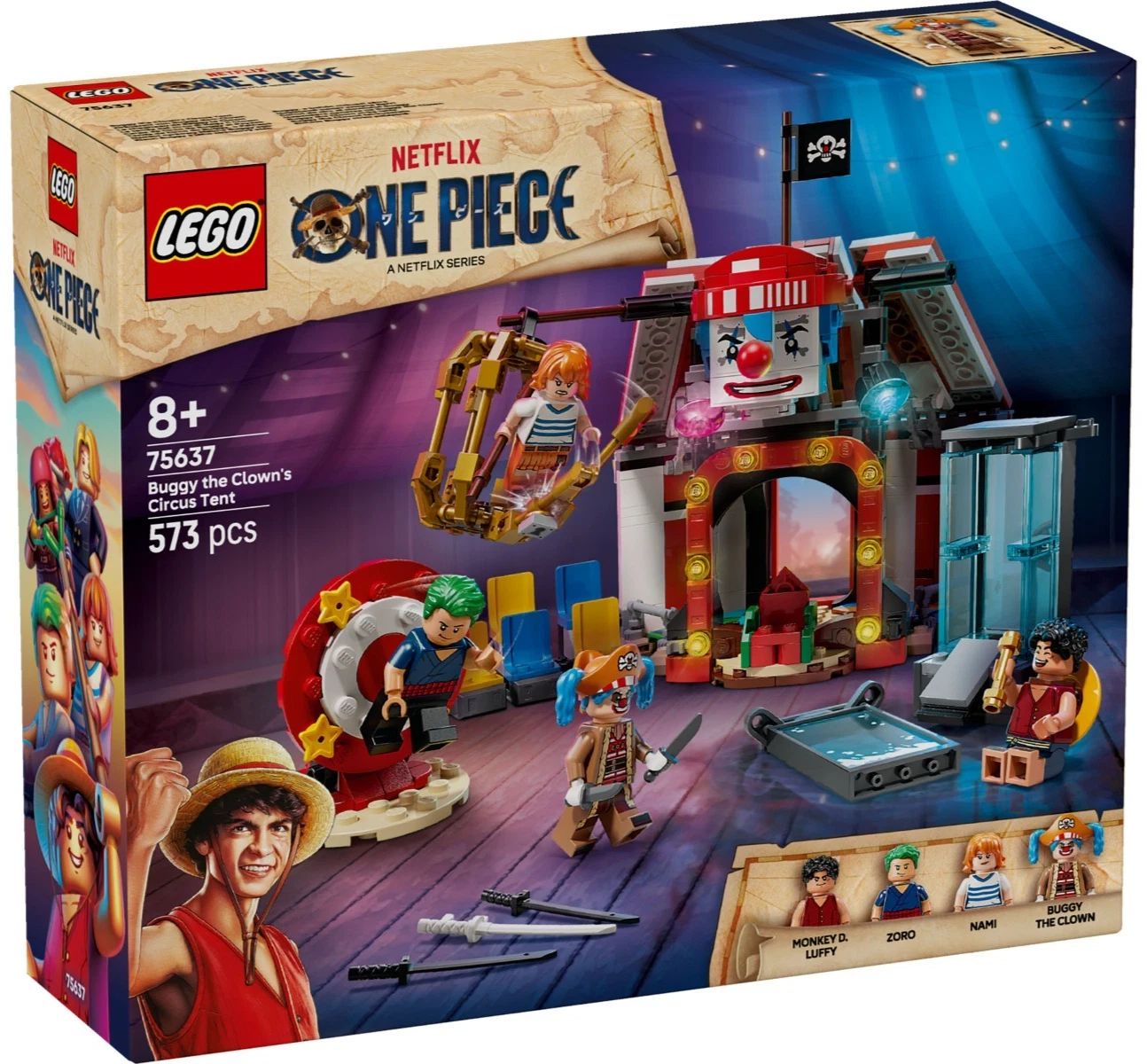 LEGO One Piece Buggy the Clown's Circus Tent 75637
