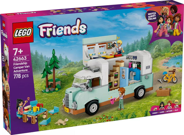 LEGO Friends Friendship Camper Van Adventure 42663
