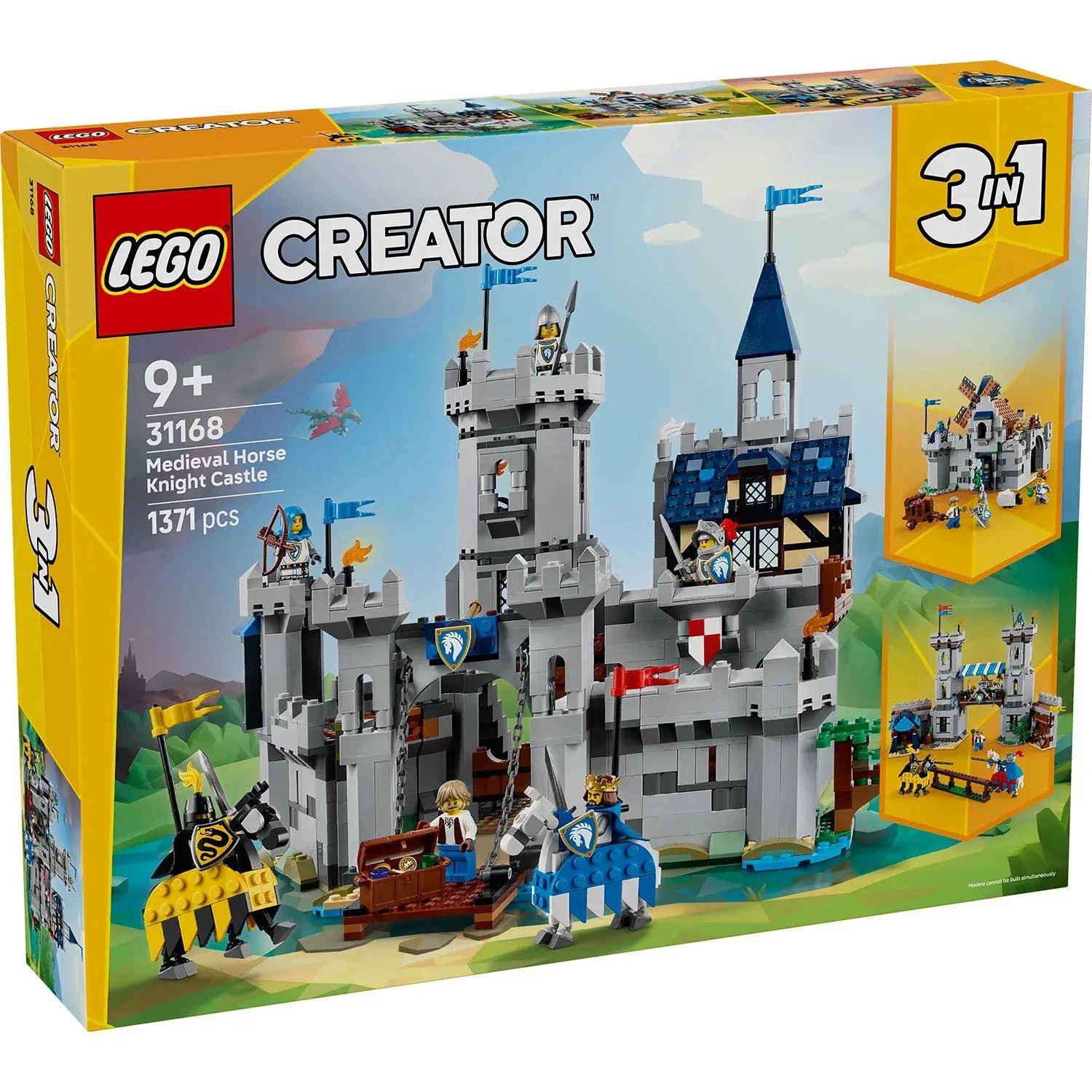 LEGO Creator Medieval Horse Knight Castle 31168