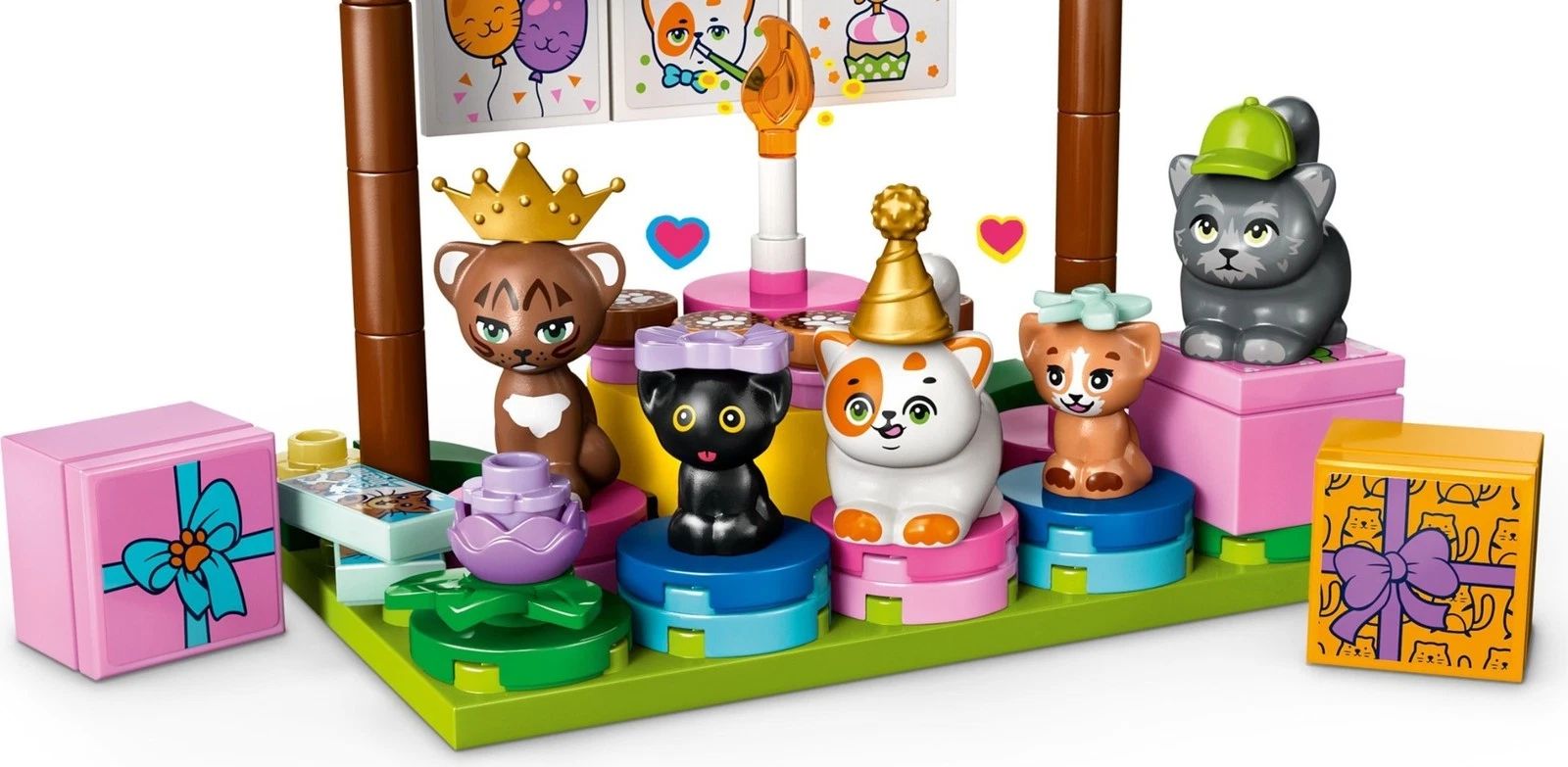 LEGO Friends Cat Birthday Party & Tree House 42666
