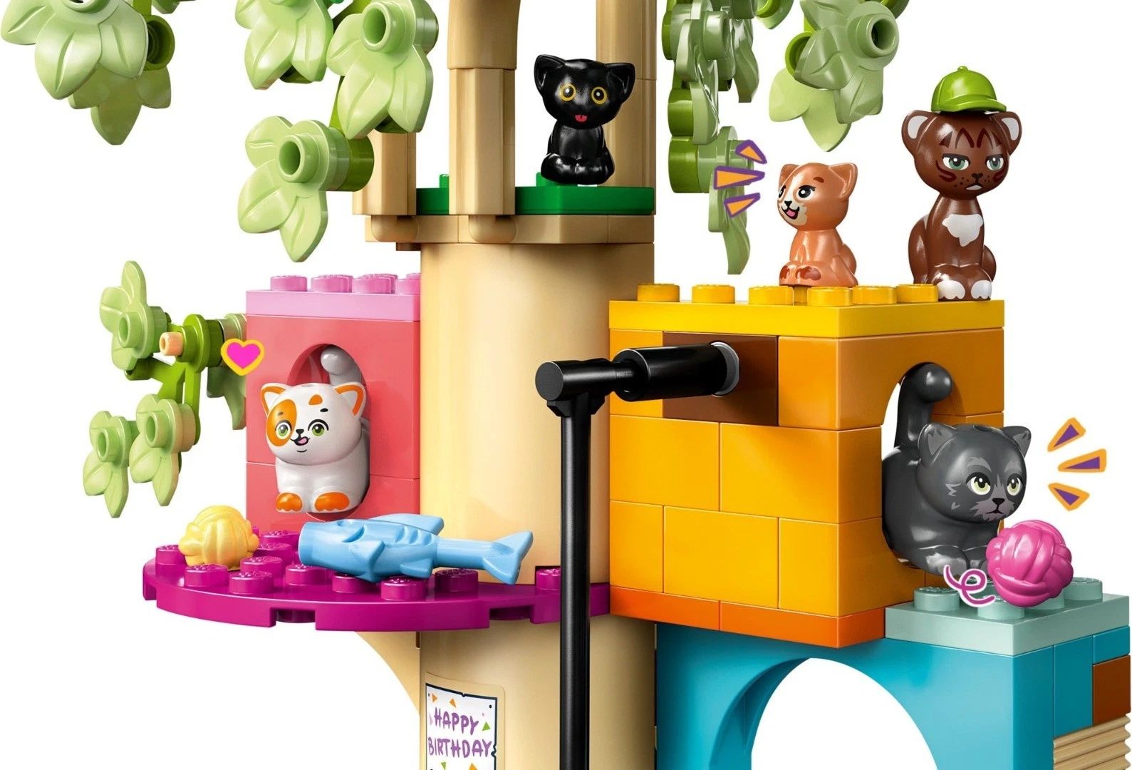 LEGO Friends Cat Birthday Party & Tree House 42666