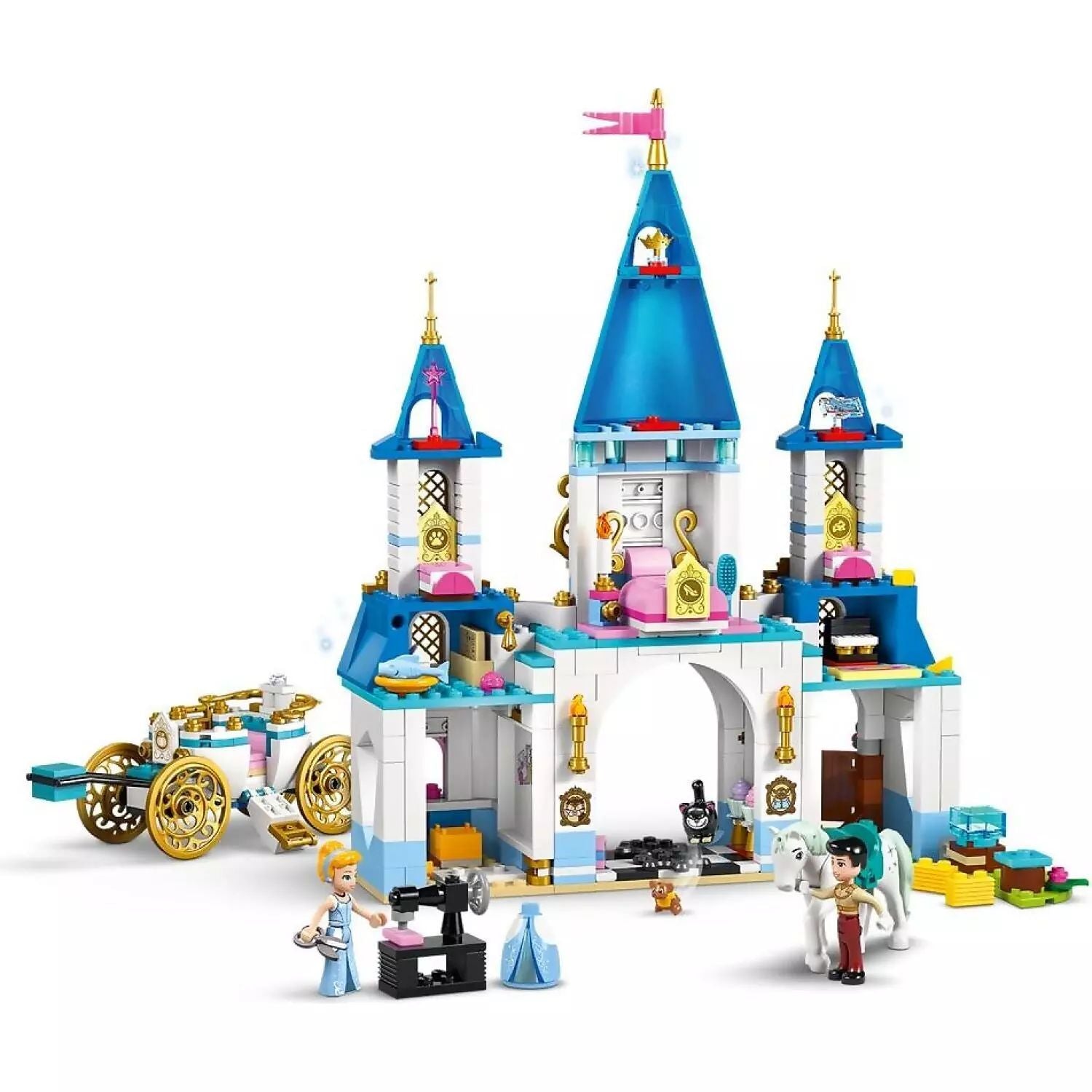 LEGO Disney Cinderella's Castle & Horse Carriage 43275