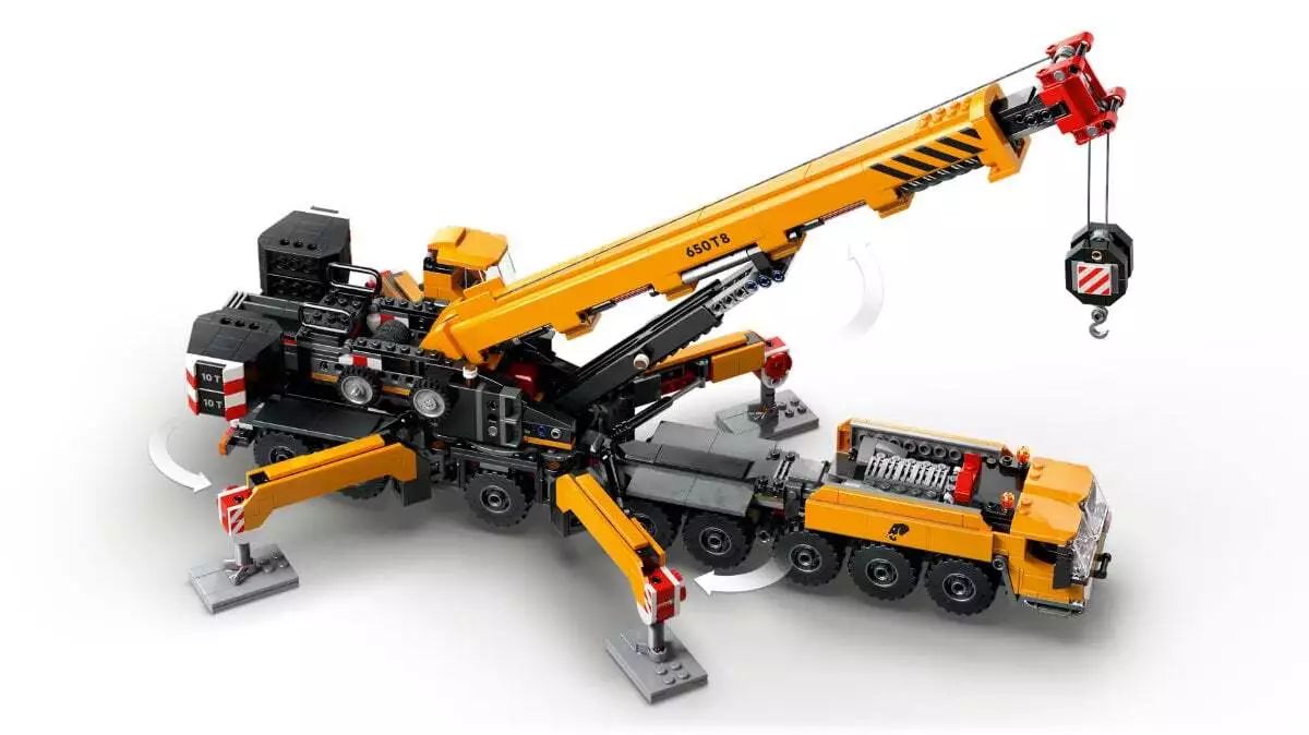 LEGO City Yellow Mobile Construction Crane 60409