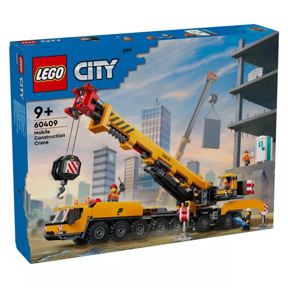 LEGO City Yellow Mobile Construction Crane 60409