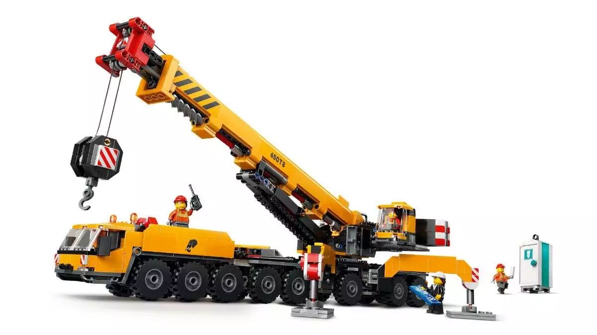 LEGO City Yellow Mobile Construction Crane 60409