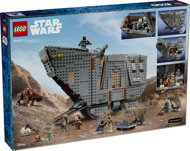 LEGO Star Wars Offworld Sandcrawler and Mudhorn 75453