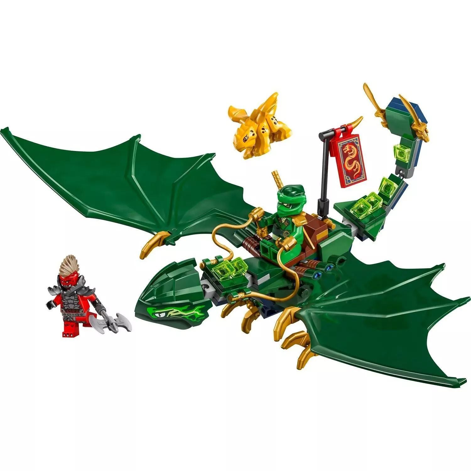 LEGO Ninjago Lloyd's Green Forest Dragon 71829