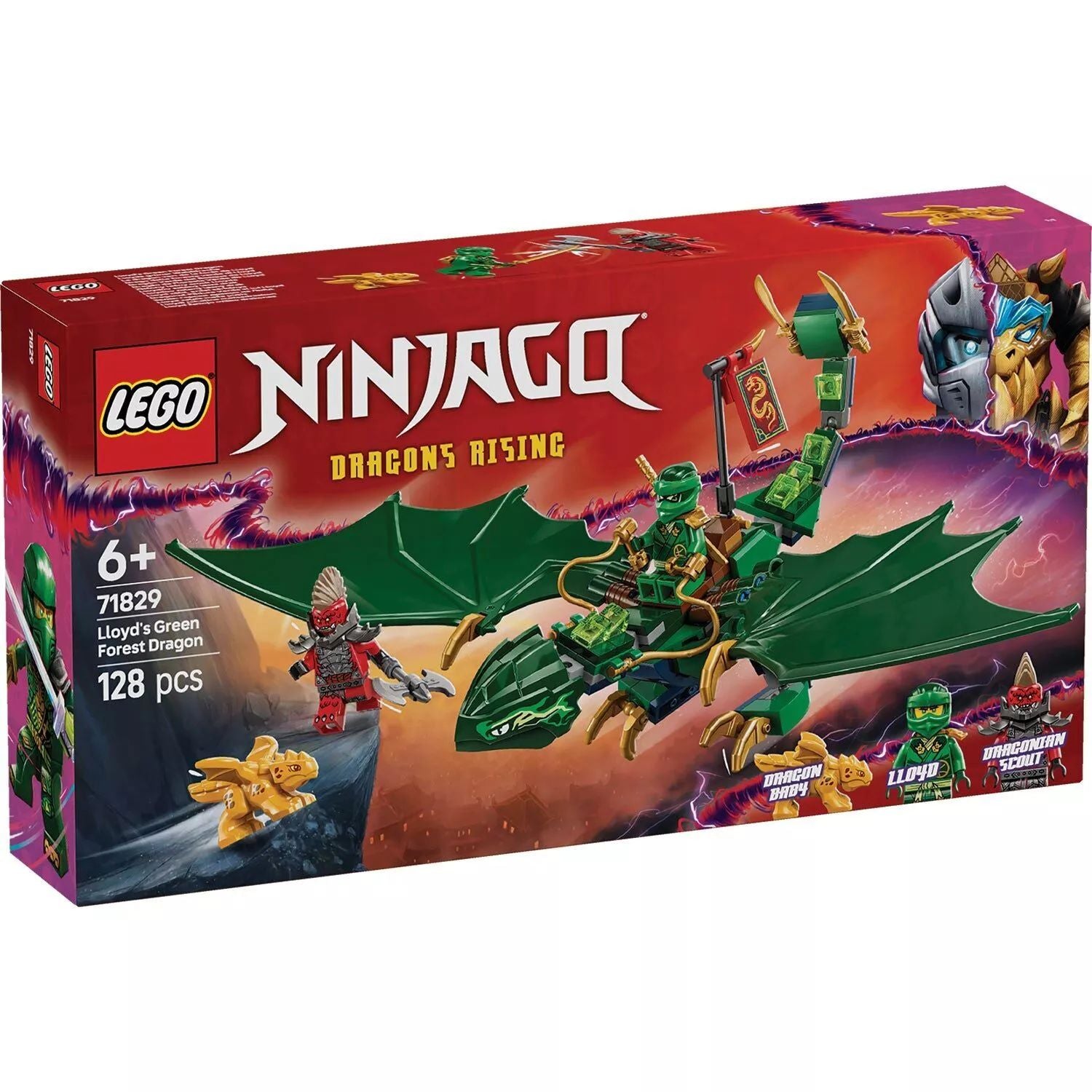 LEGO Ninjago Lloyd's Green Forest Dragon 71829