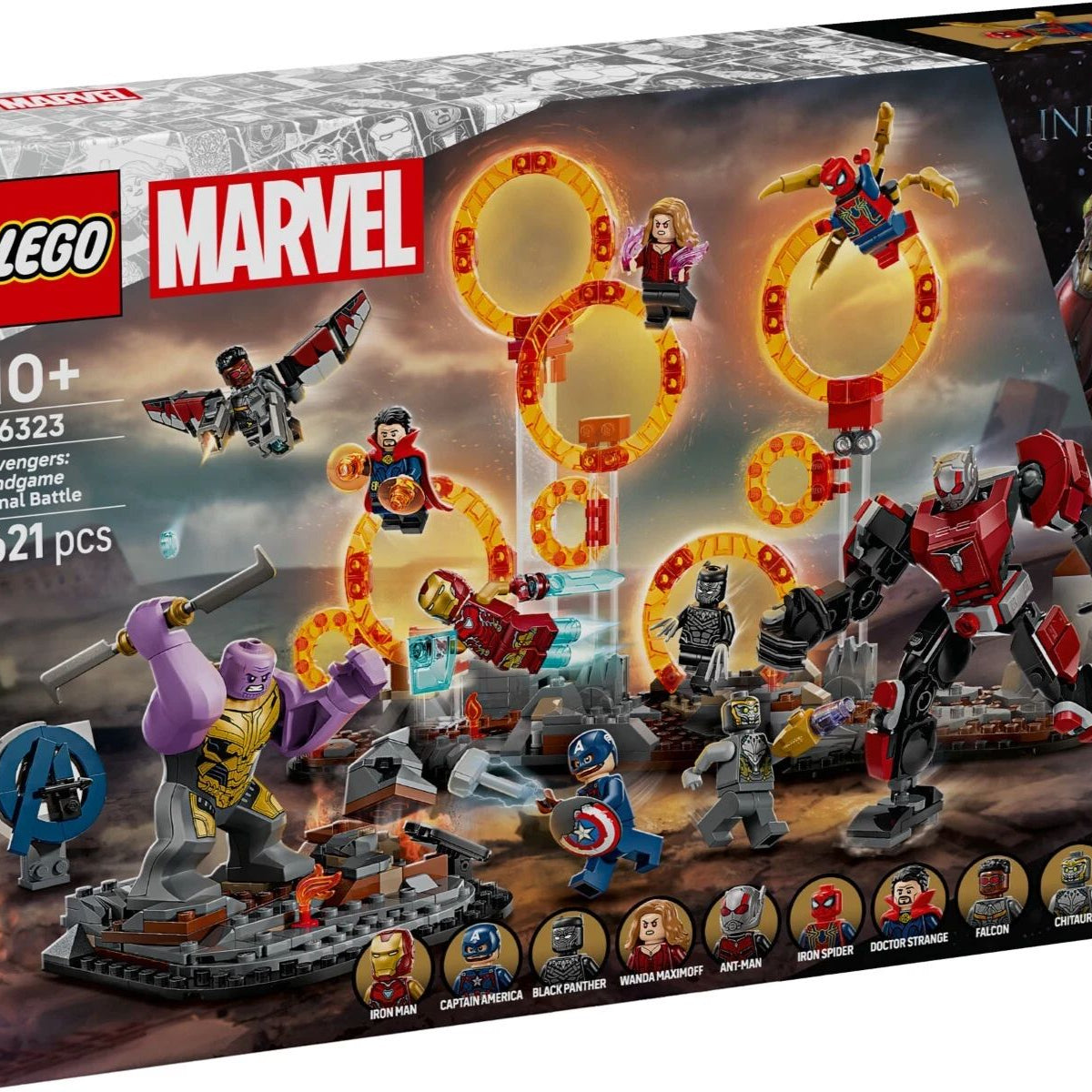 Marvel Avengers Lego Infinity Gauntlet Iron Man Avengers Infinity