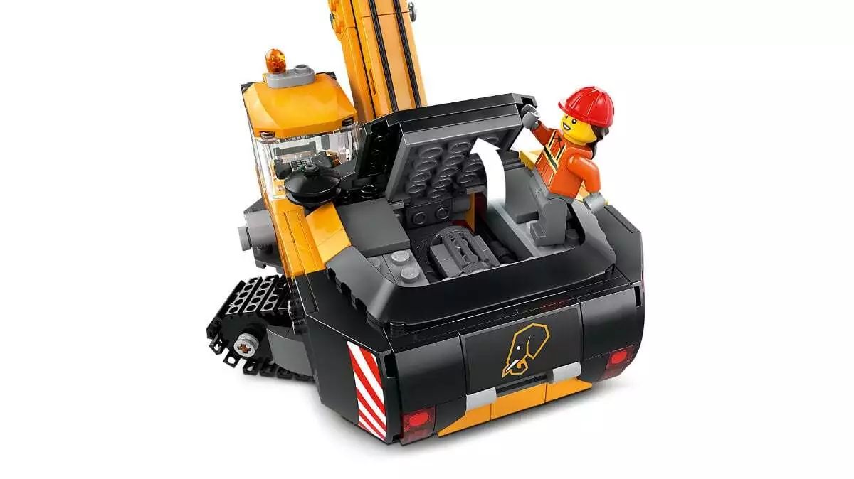 LEGO City Yellow Construction Excavator 60420