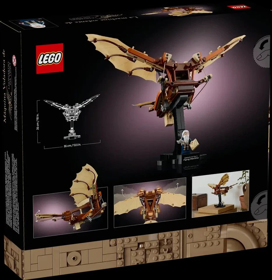 LEGO Icons Leonardo da Vinci's Flying Machine 10363